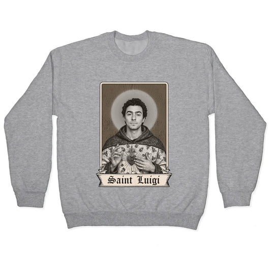 St Luigi Mangione Crewneck Sweatshirt