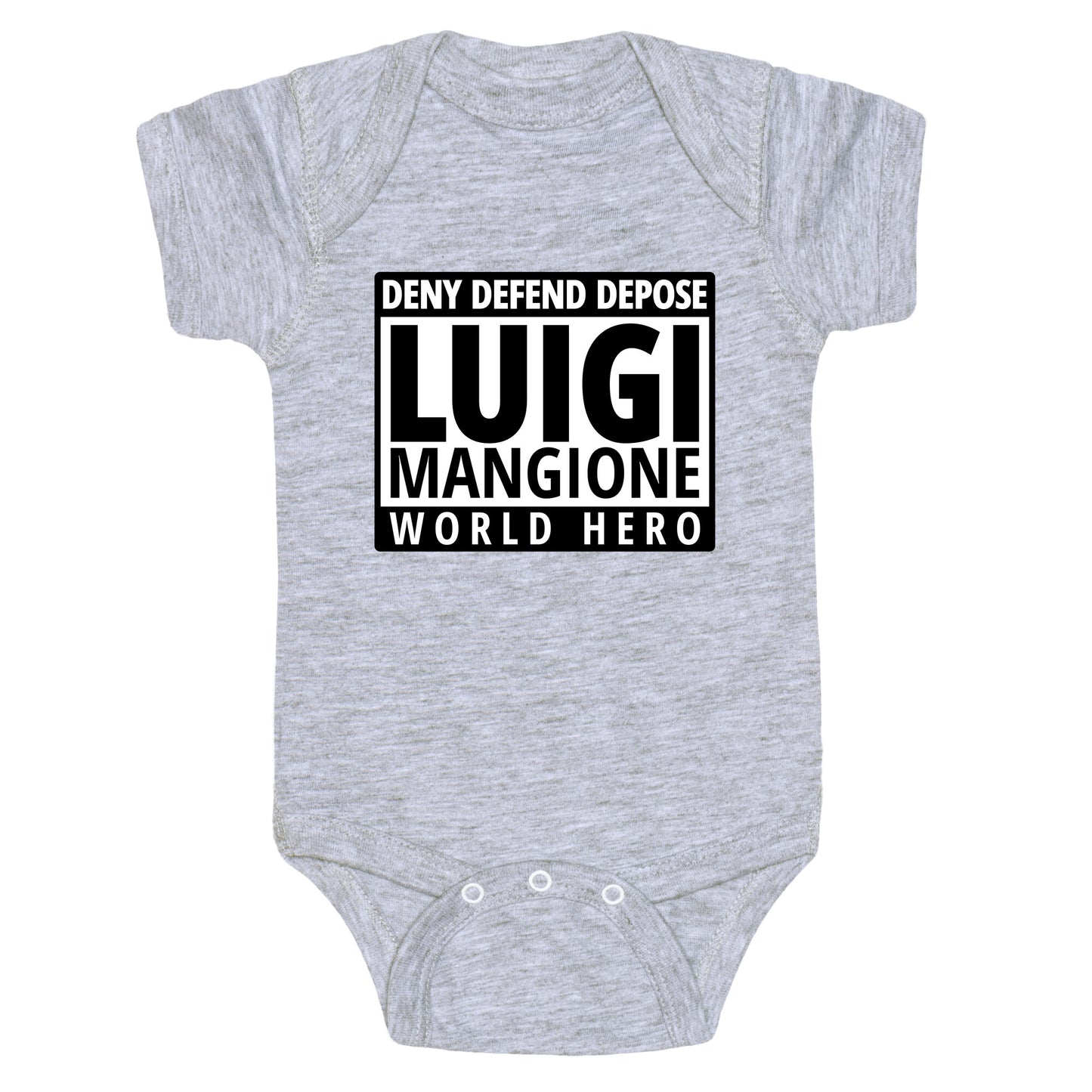 Luigi World Hero Baby One-Piece