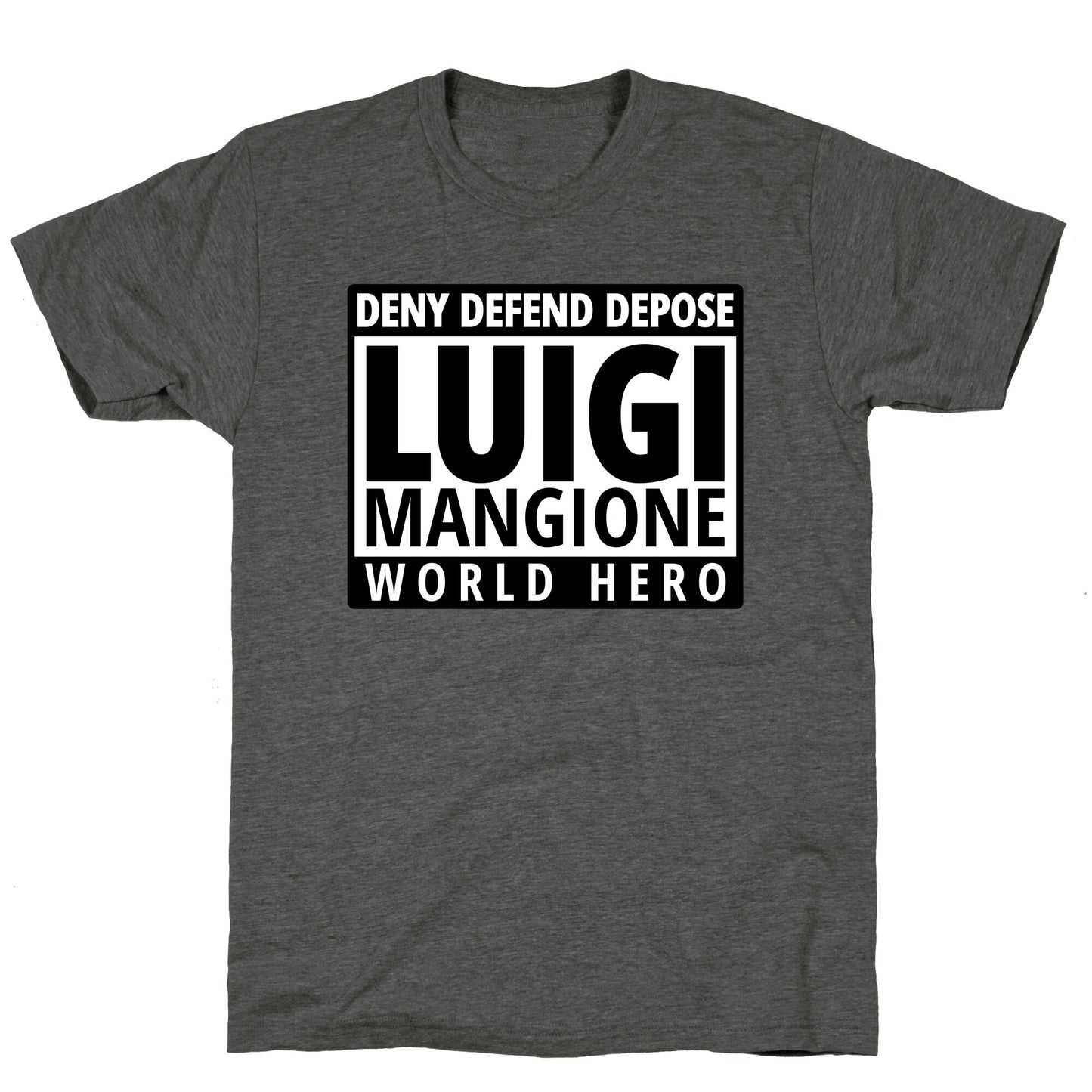Luigi World Hero Unisex Triblend Tee