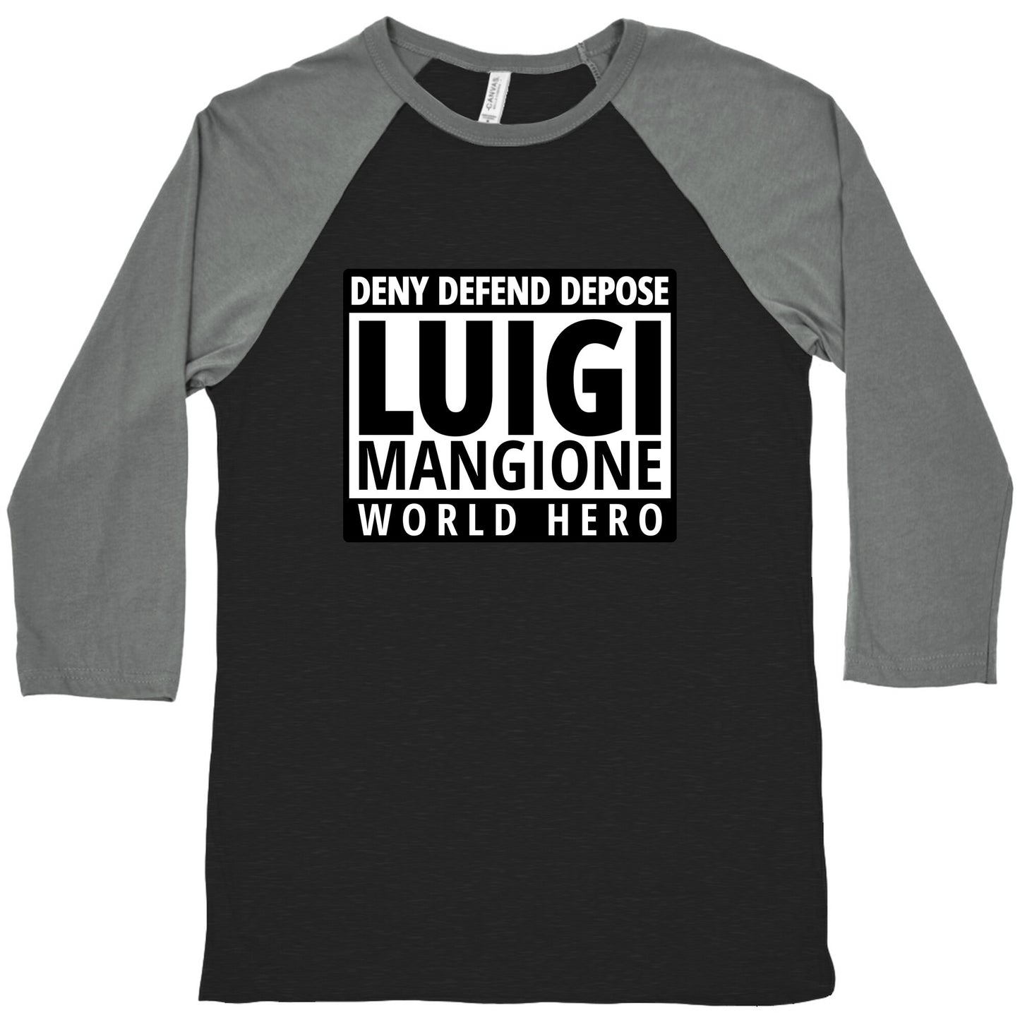 Luigi World Hero Baseball Tee