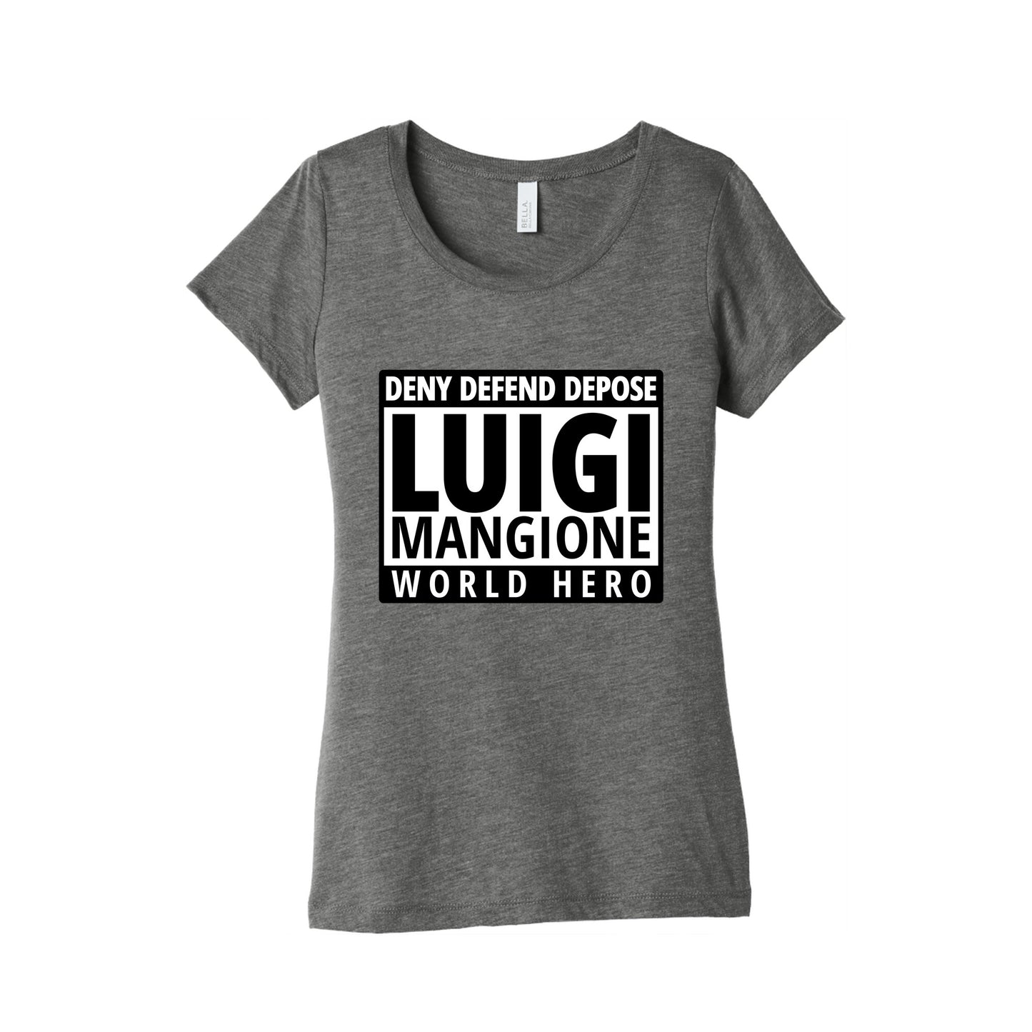 Luigi World Hero Womens Triblend Tee