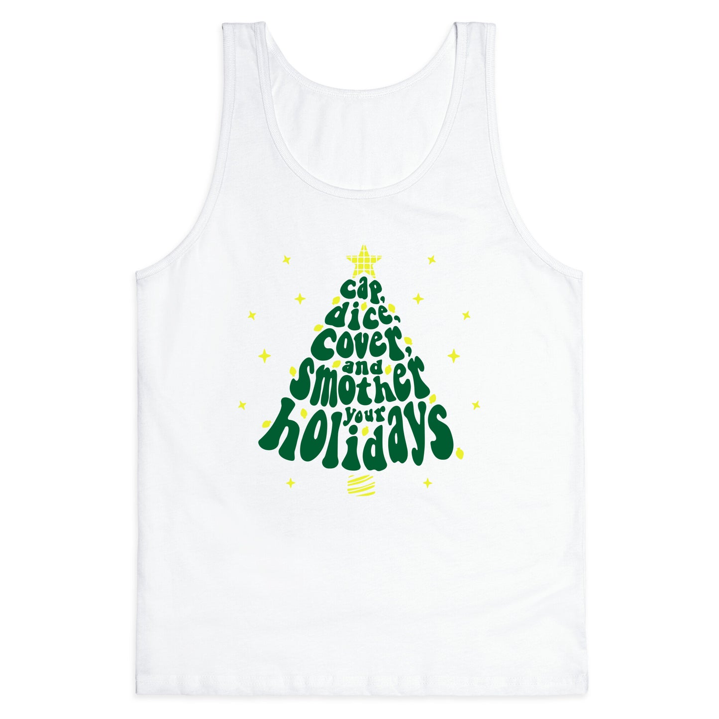 Waffle House Christmas Tank Top