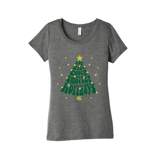 Waffle House Christmas Womens Triblend Tee