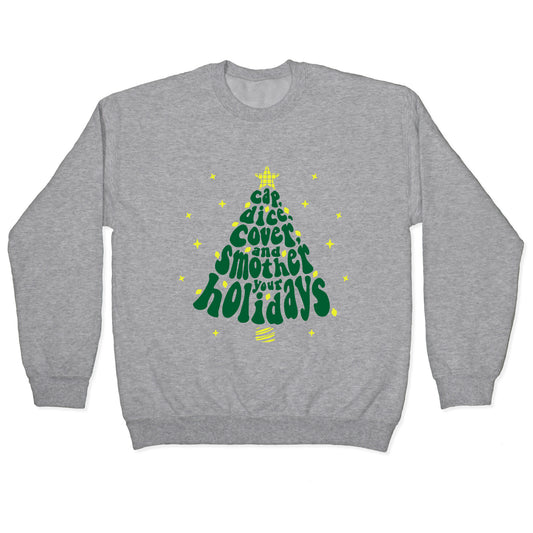 Waffle House Christmas Crewneck Sweatshirt