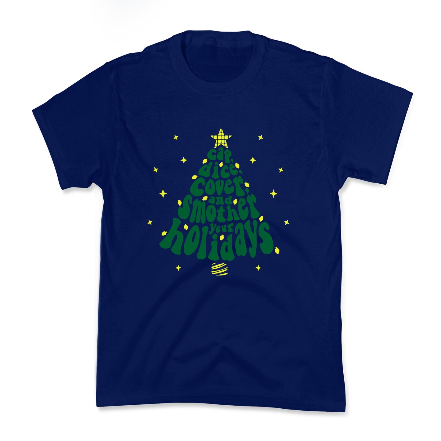 Waffle House Christmas Kids Tee