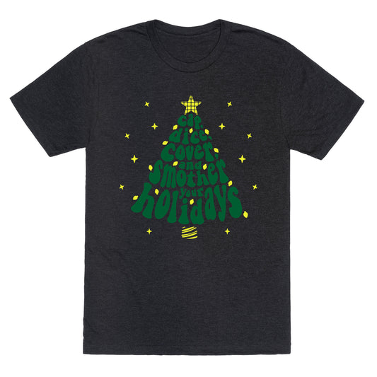 Waffle House Christmas Unisex Triblend Tee