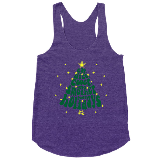 Waffle House Christmas Racerback Tank