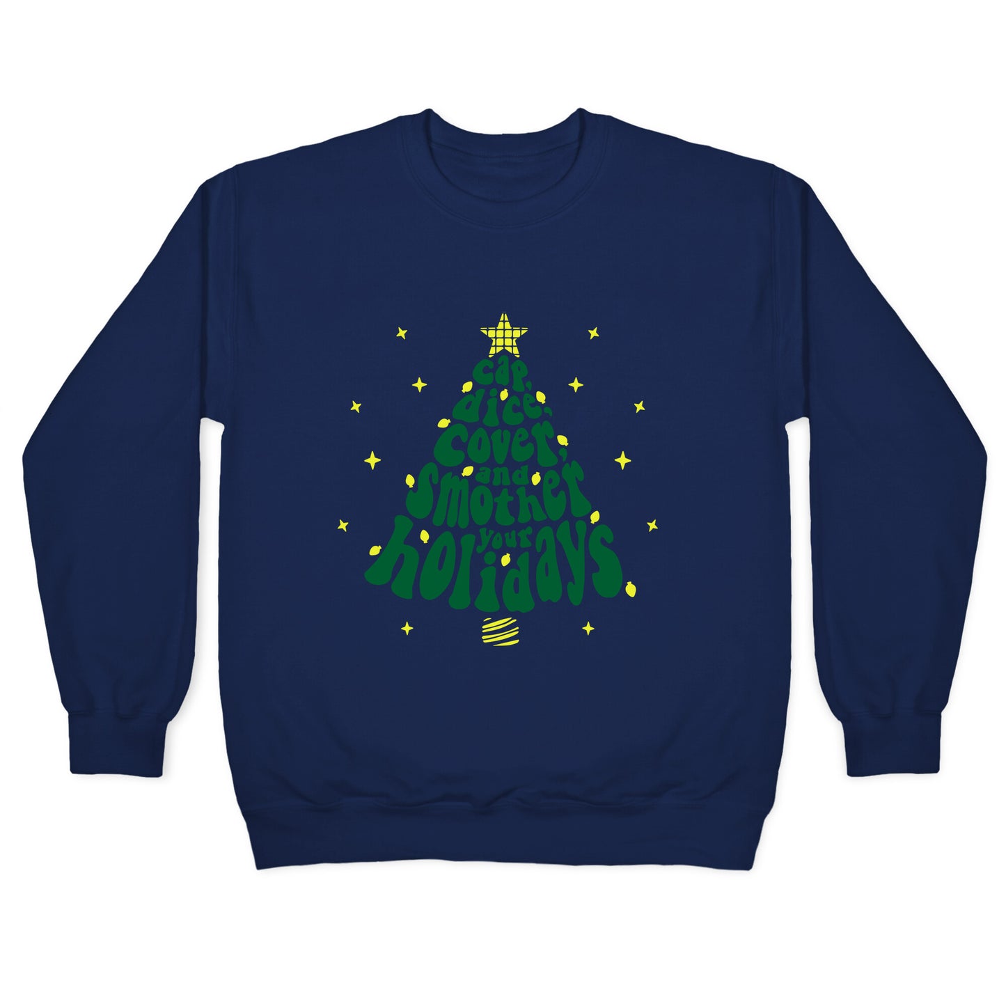 Waffle House Christmas Crewneck Sweatshirt