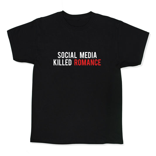 Social Media Killed Romance Kids Tee