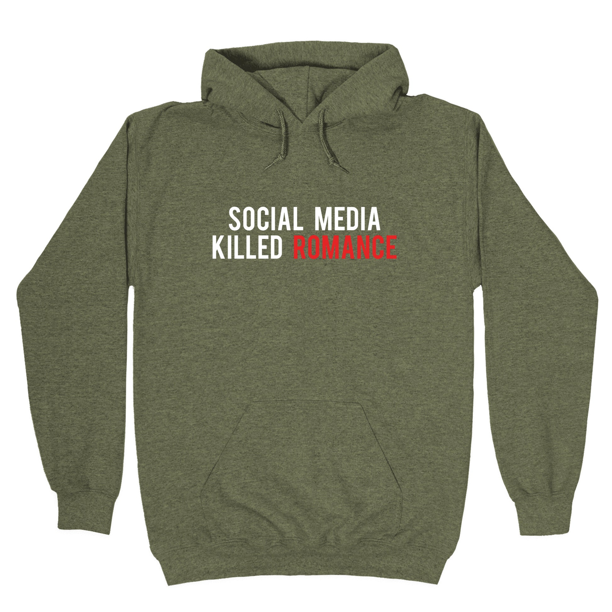 Social Media Killed Romance Hoodie