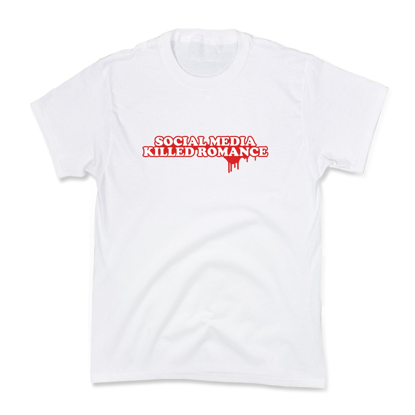 Social Media Killed Romance Kids Tee