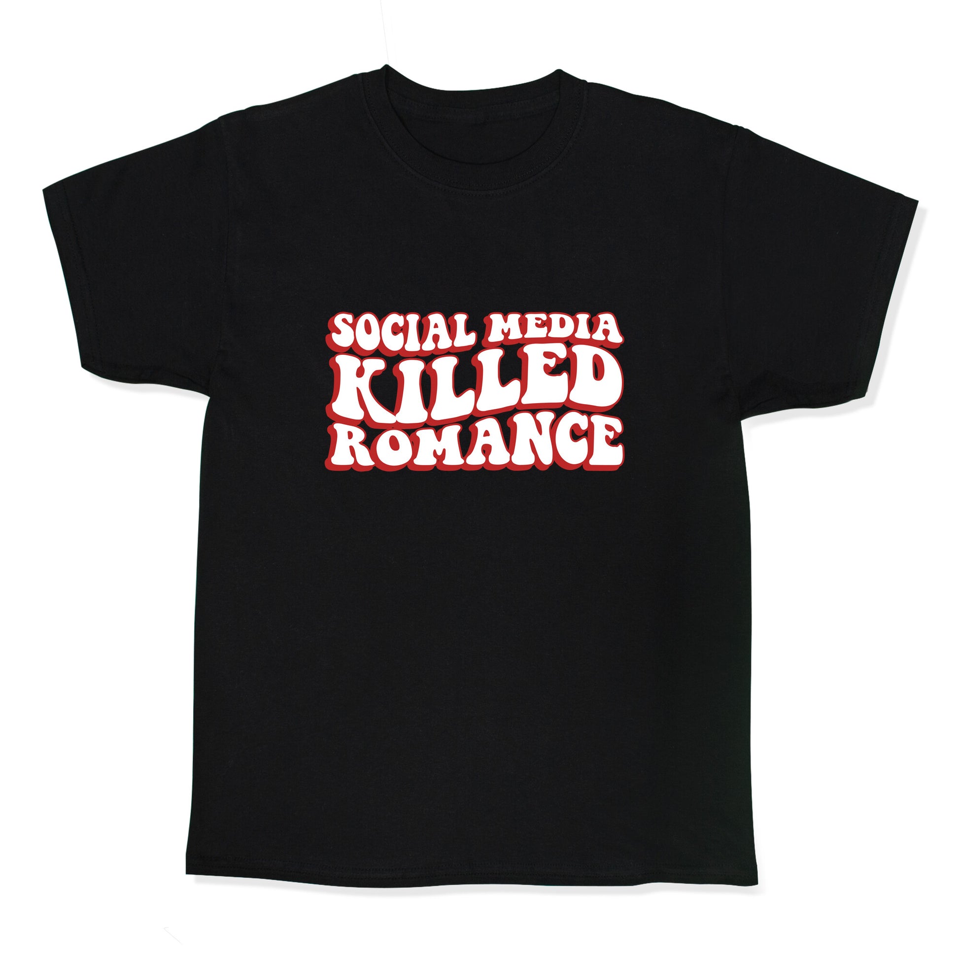 Social Media Killed Romance Kids Tee