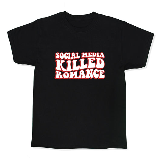 Social Media Killed Romance Kids Tee