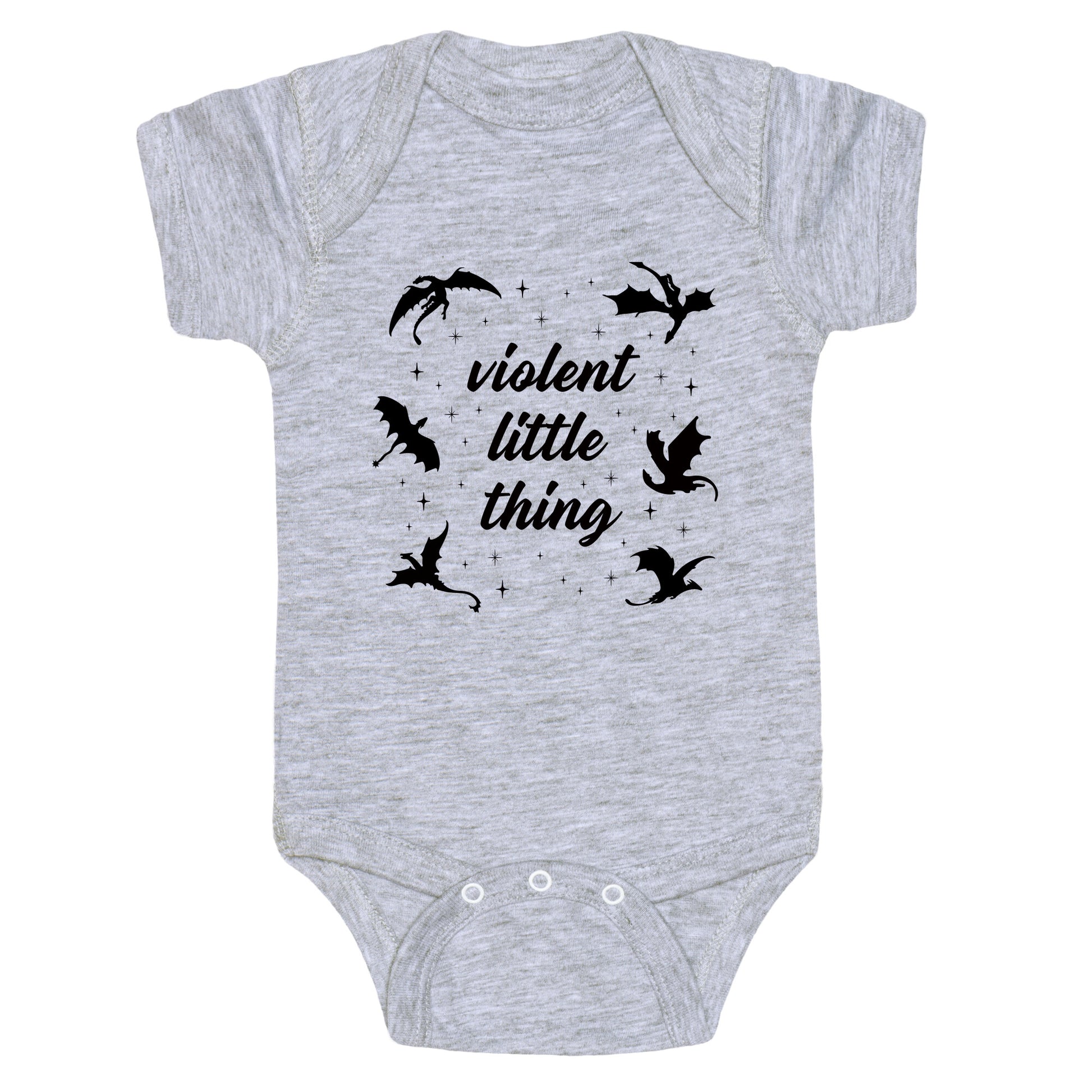 Fourth Wing Violent Little Thing Baby One-Piece