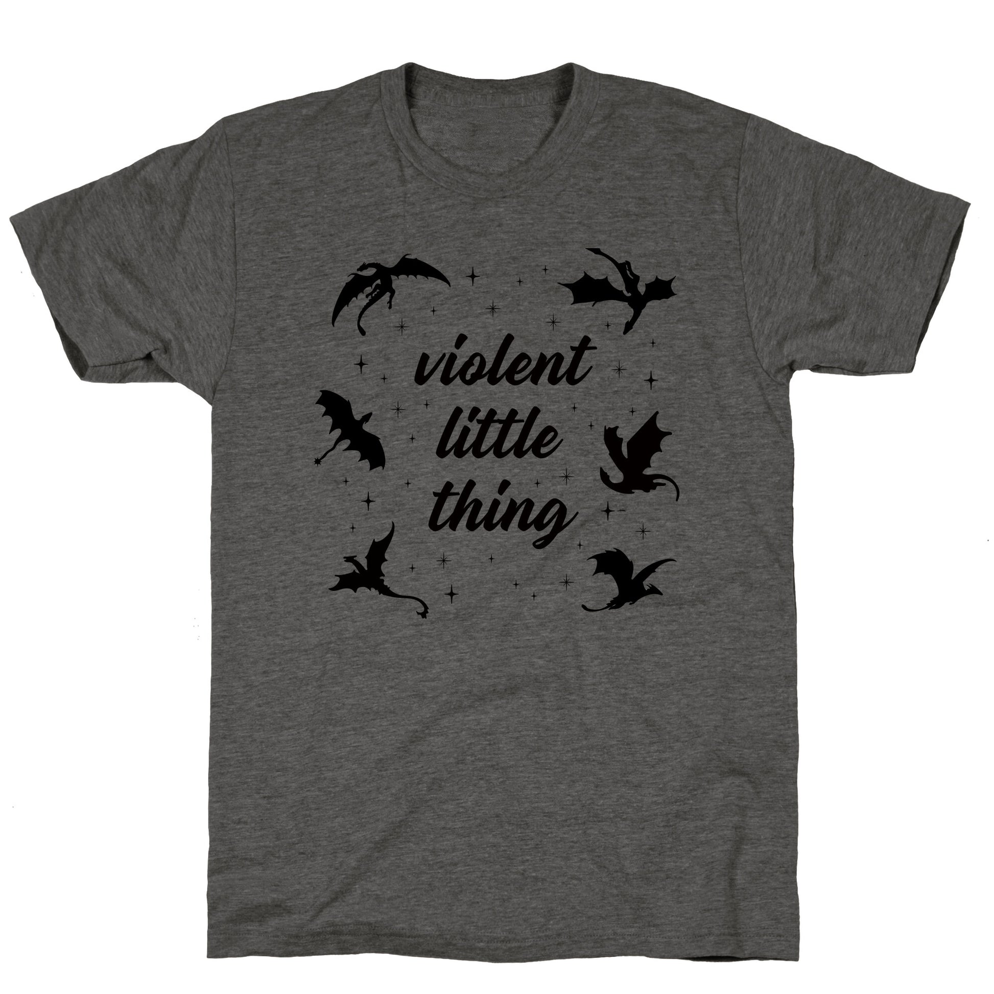 Fourth Wing Violent Little Thing Unisex Triblend Tee