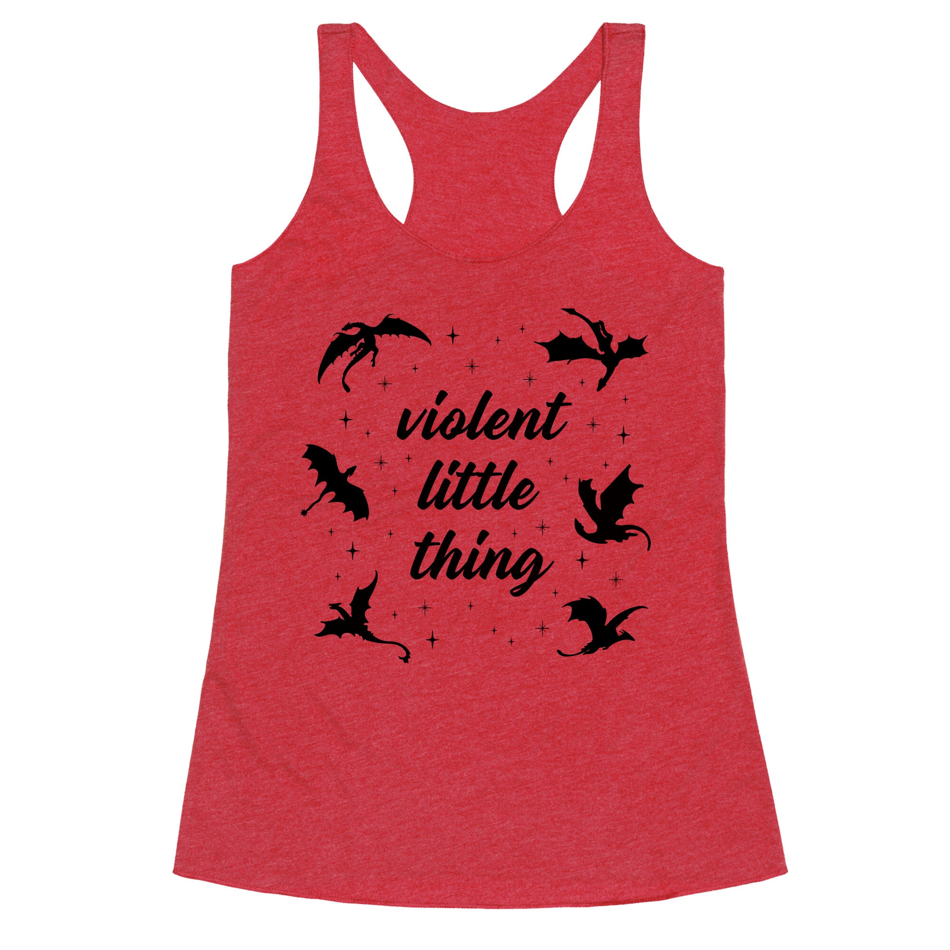 Fourth Wing Violent Little Thing Racerback Tank