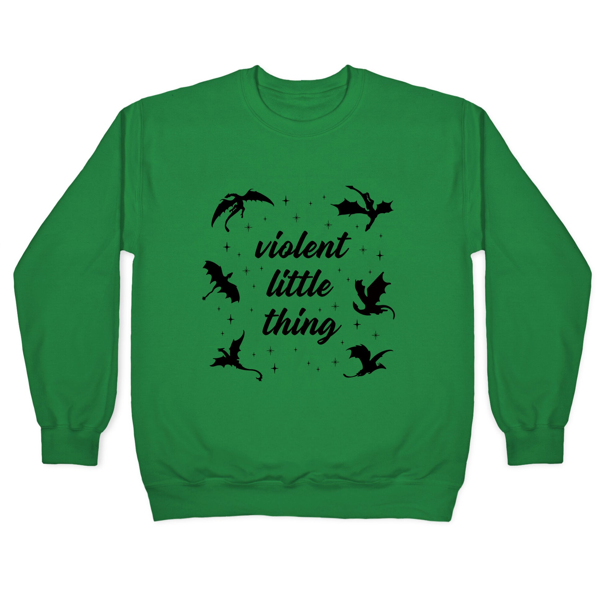 Fourth Wing Violent Little Thing Crewneck Sweatshirt
