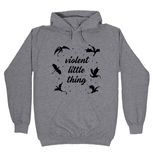Fourth Wing Violent Little Thing Hoodie