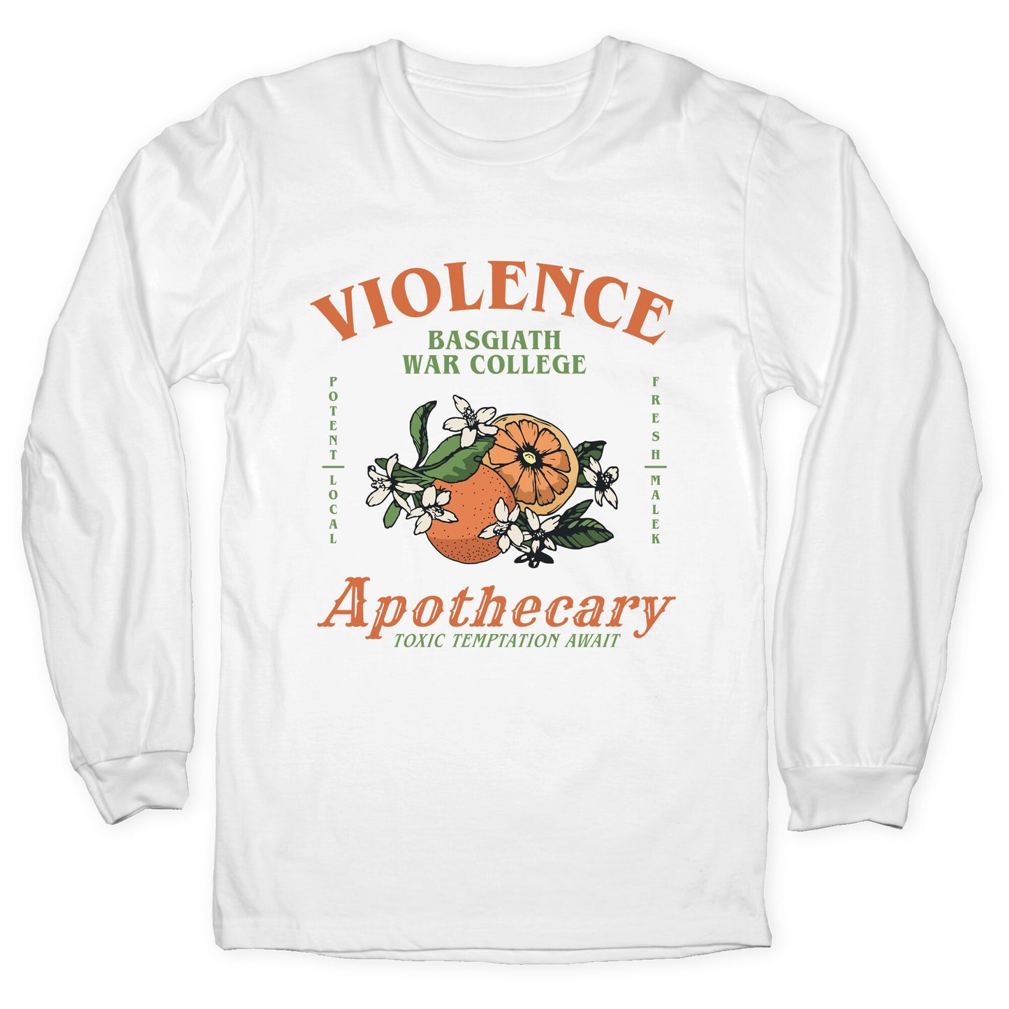 Fourth Wing Violence Apothecary Longsleeve Tee