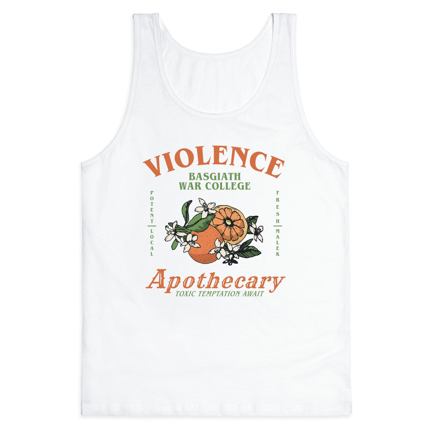 Fourth Wing Violence Apothecary Tank Top