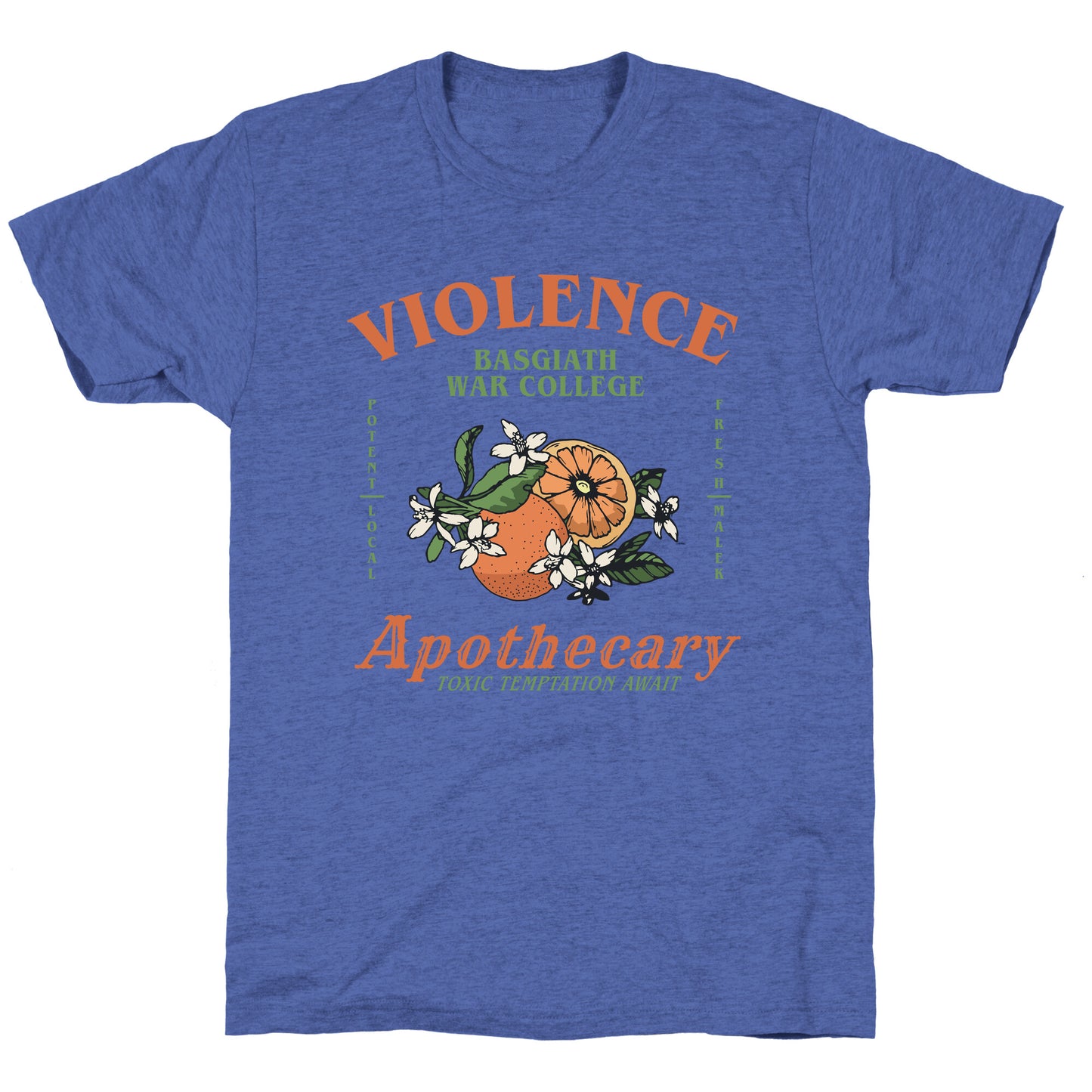 Fourth Wing Violence Apothecary Unisex Triblend Tee