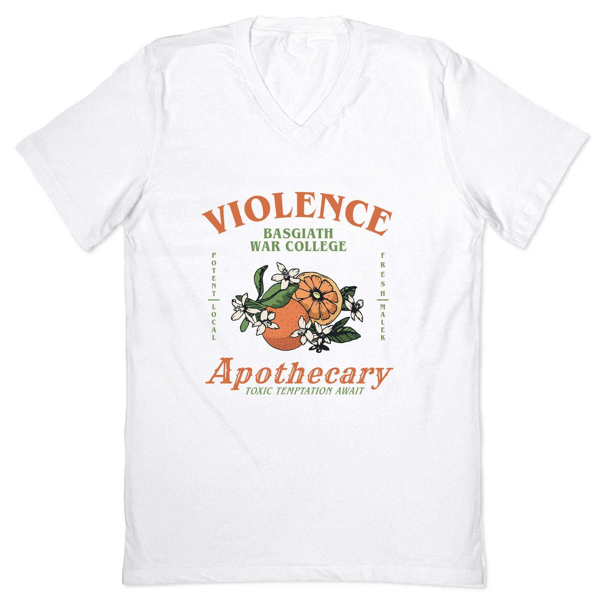 Fourth Wing Violence Apothecary V-Neck
