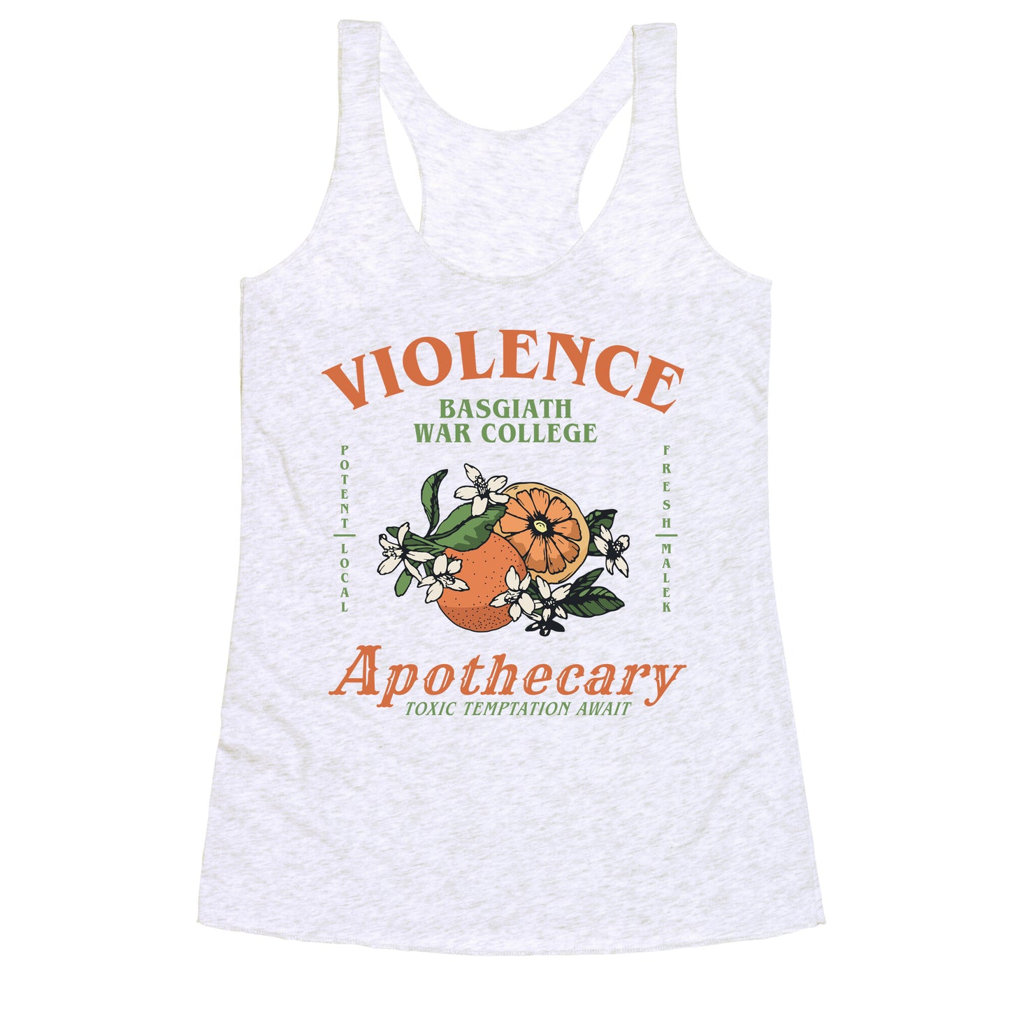 Fourth Wing Violence Apothecary Racerback Tank