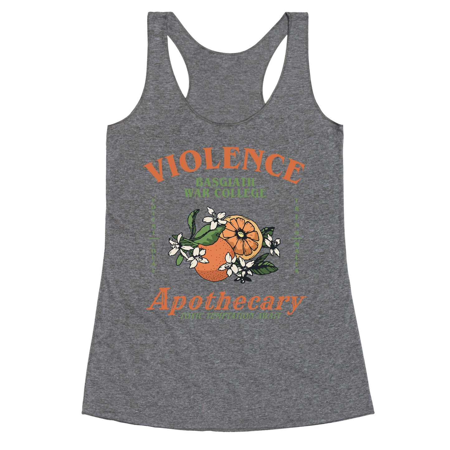 Fourth Wing Violence Apothecary Racerback Tank