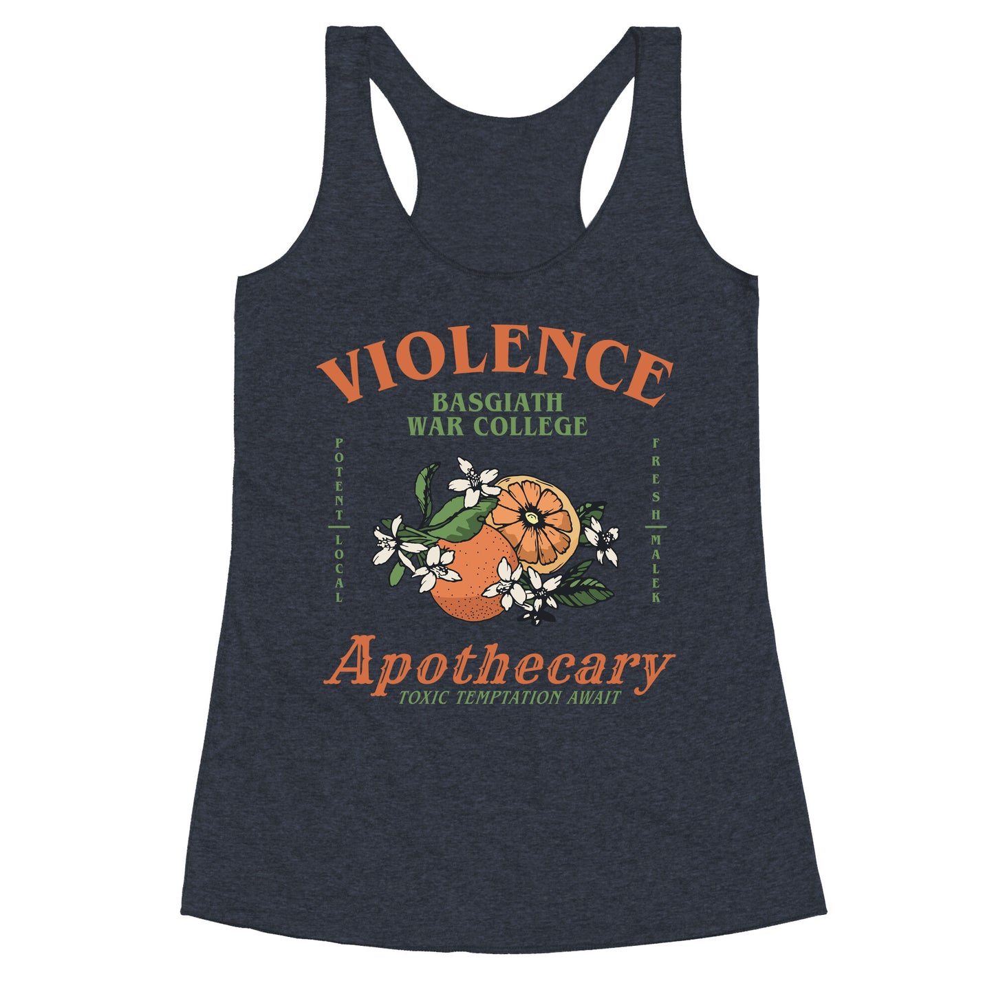 Fourth Wing Violence Apothecary Racerback Tank