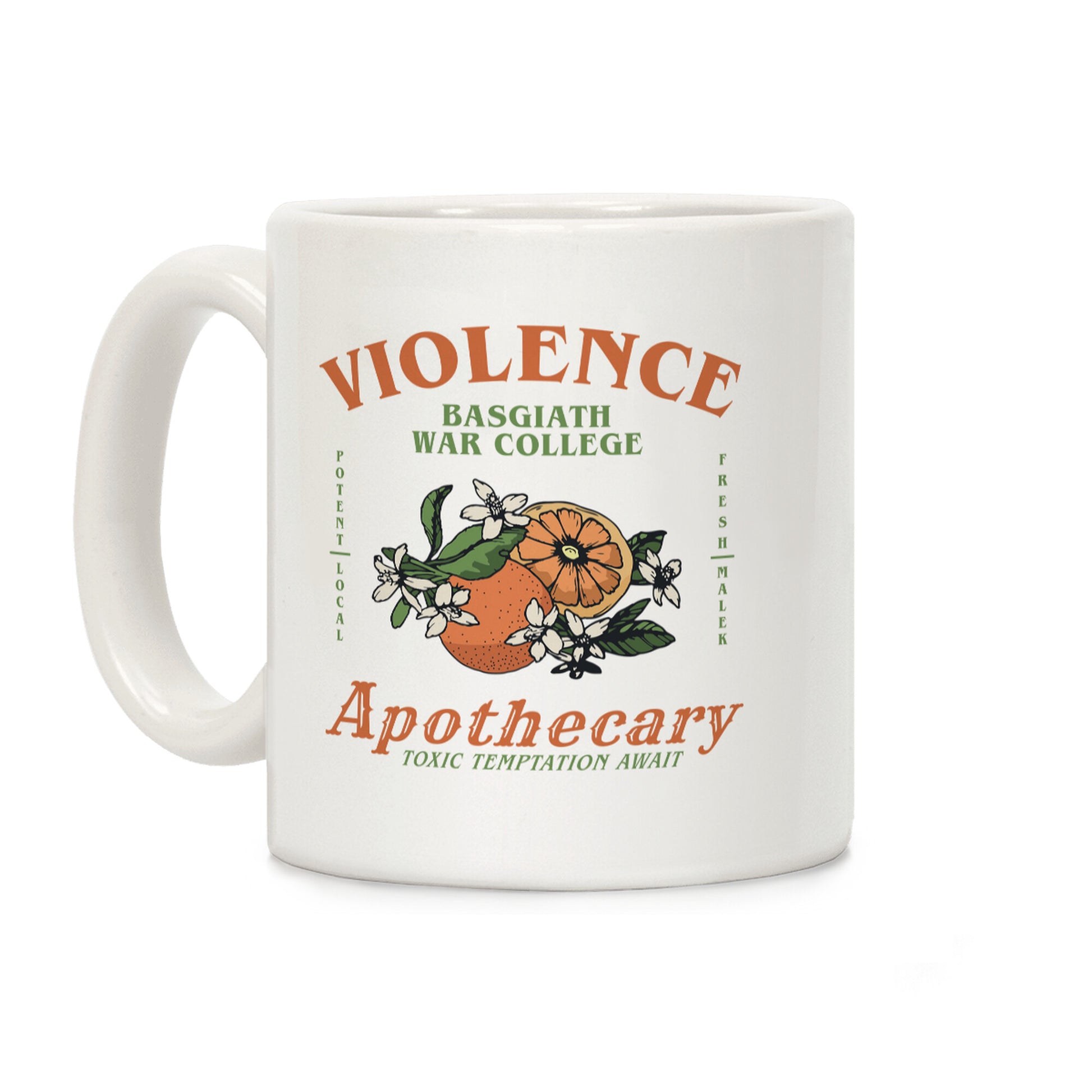 Fourth Wing Violence Apothecary Coffee Mug