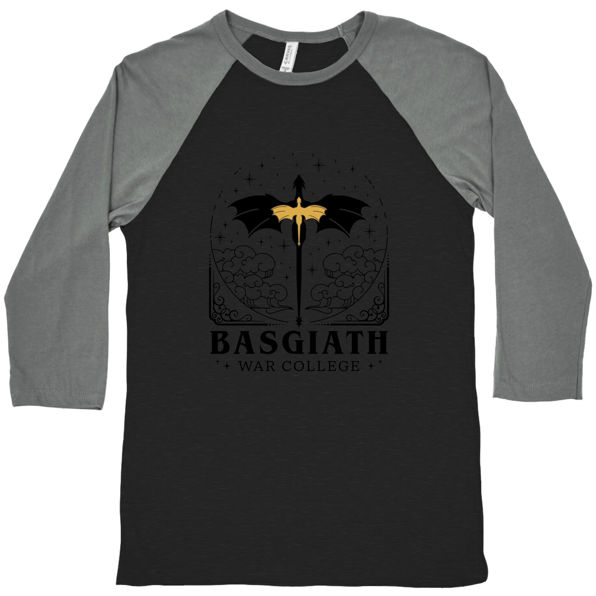 Fourth Wing Basgiath War College Baseball Tee