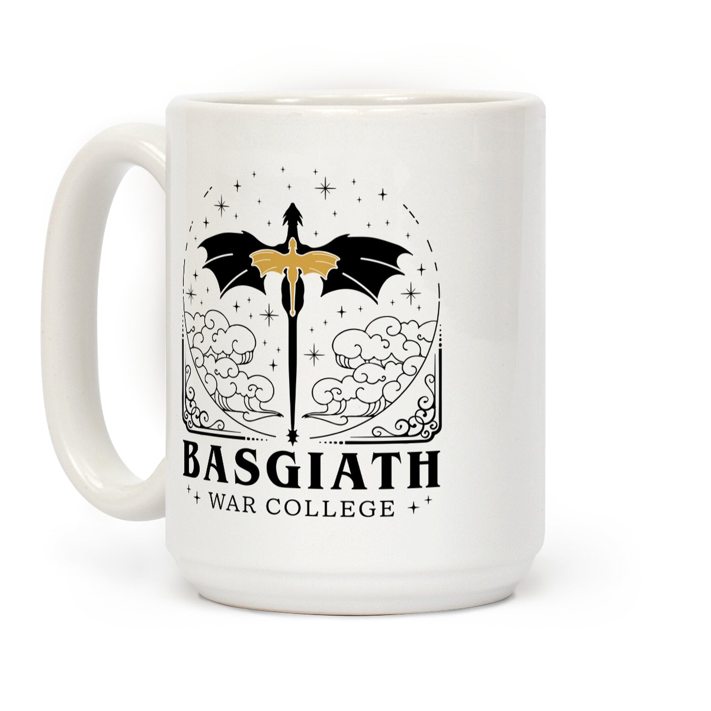 Fourth Wing Basgiath War College Coffee Mug