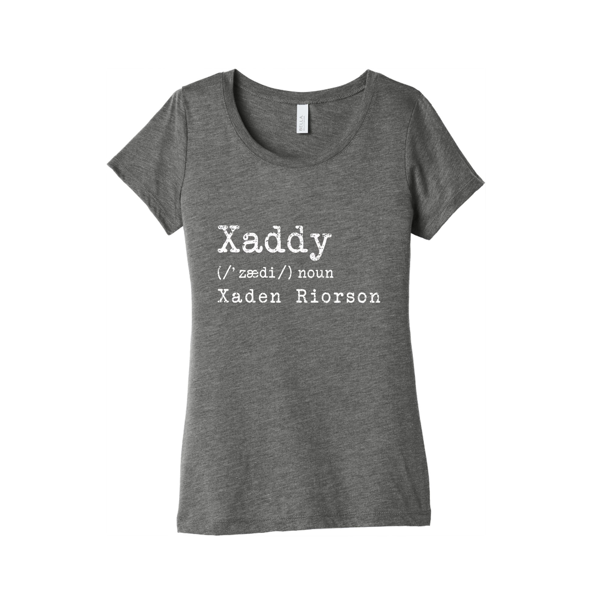 Fourth Wing Zaddy Womens Triblend Tee