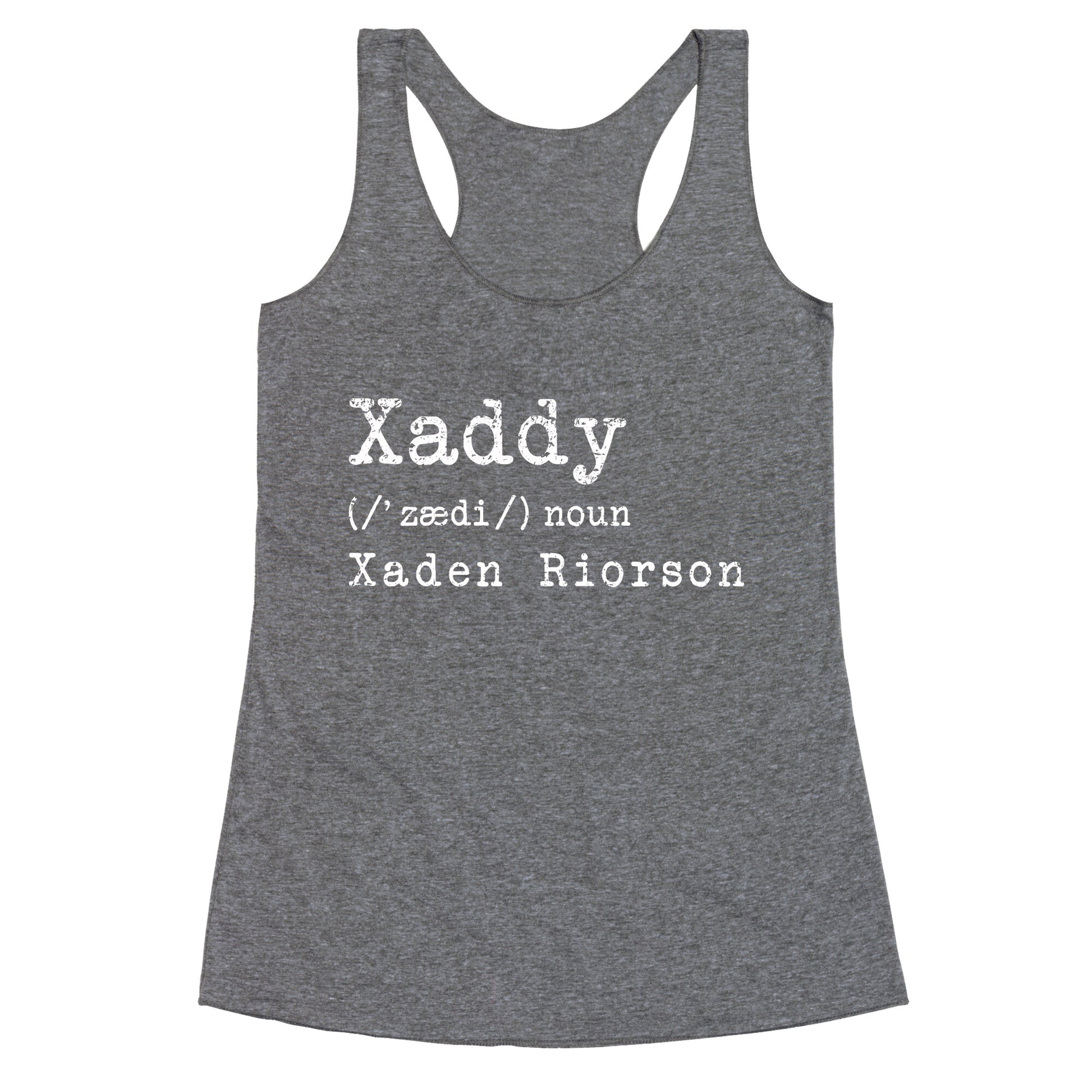 Fourth Wing Zaddy Racerback Tank