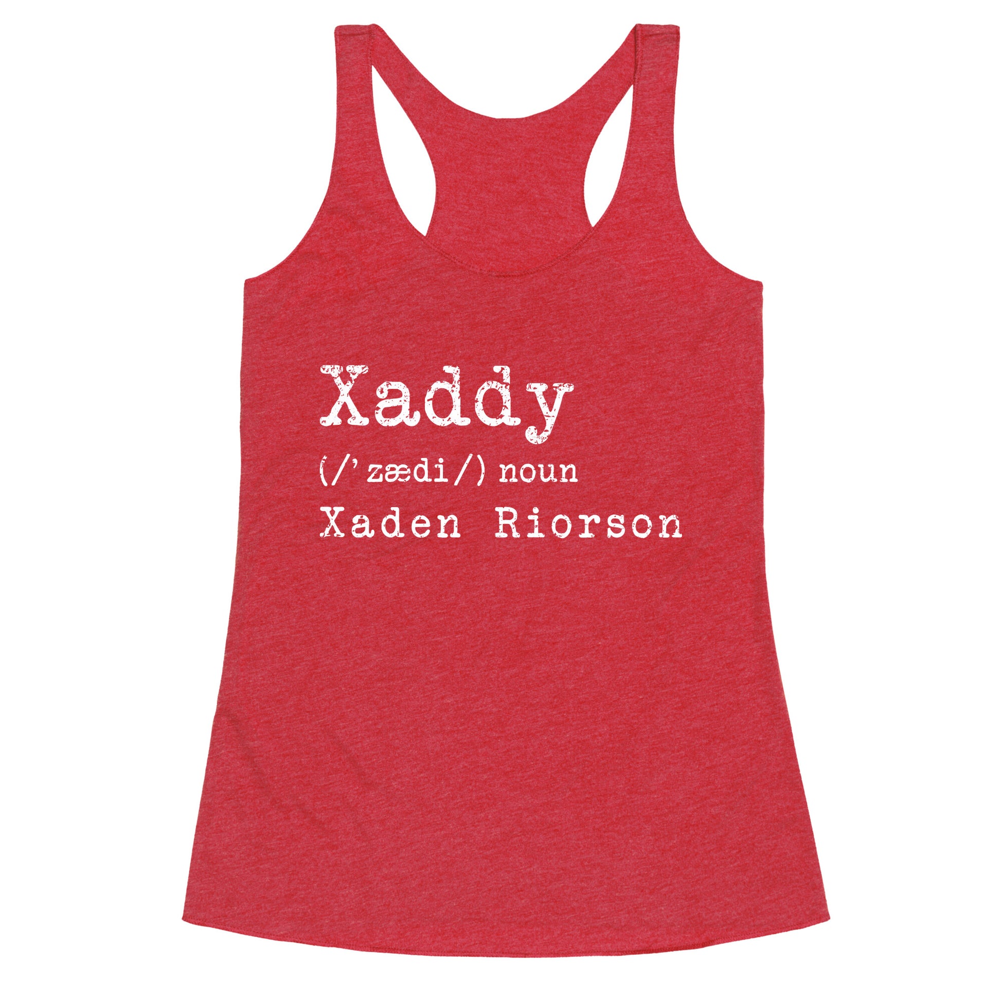 Fourth Wing Zaddy Racerback Tank