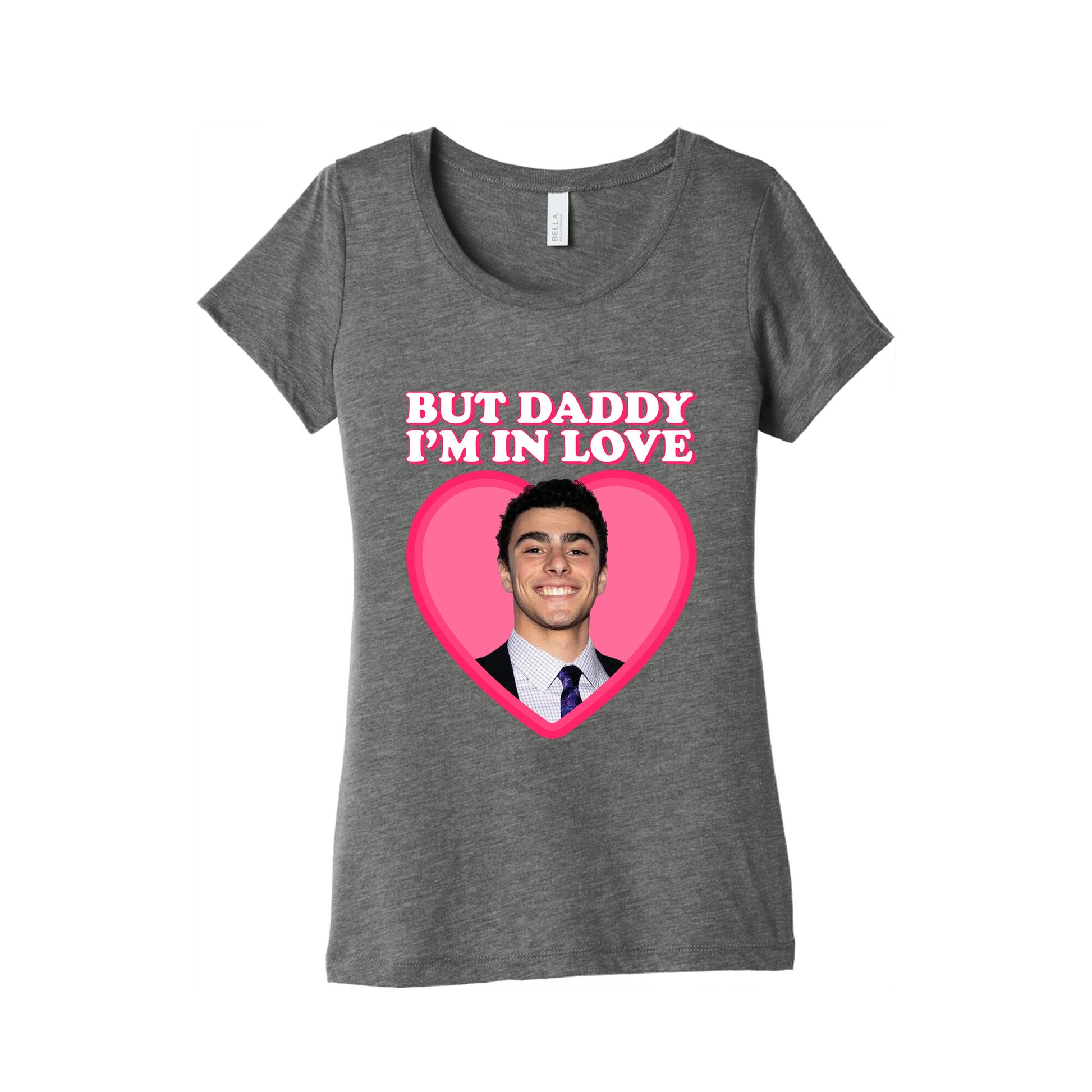But Daddy Im In Love Luigi Mangione Valentines Day Womens Triblend Tee
