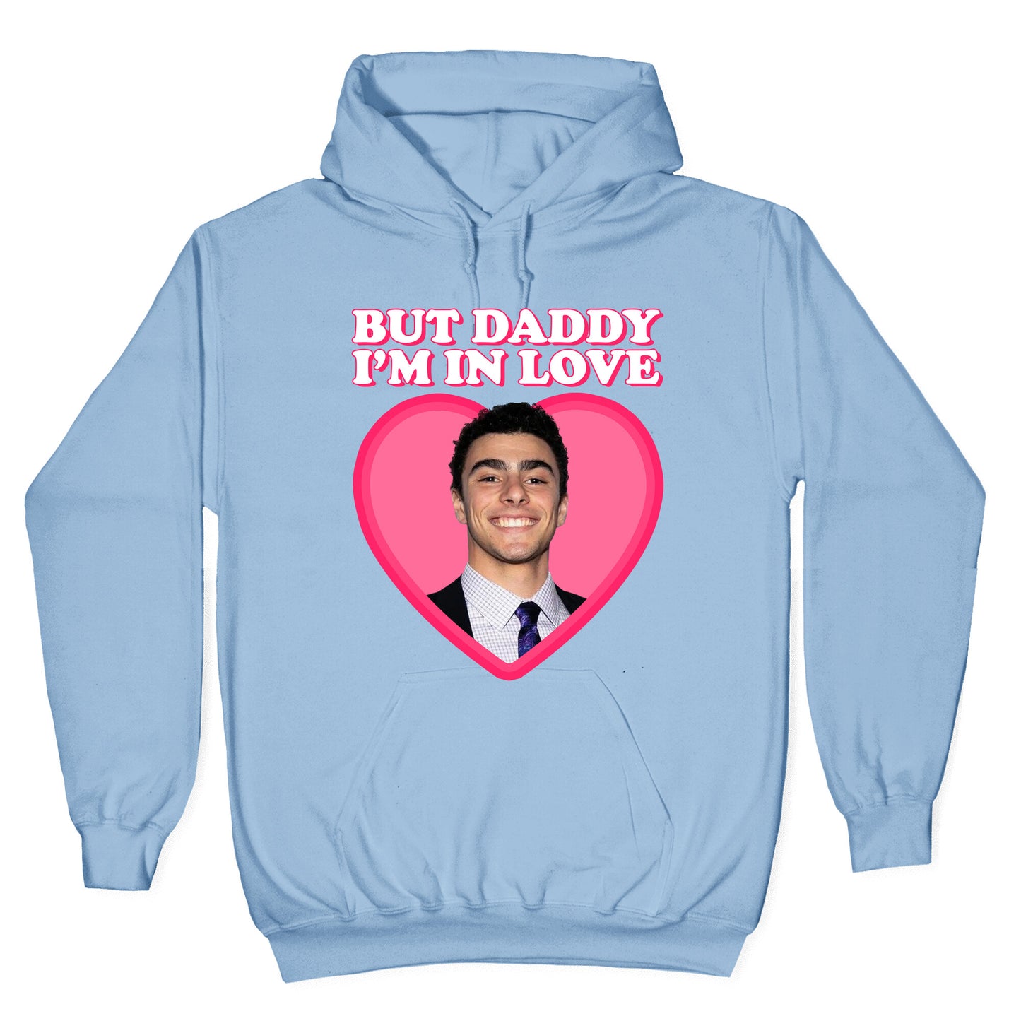 But Daddy Im In Love Luigi Mangione Valentines Day Hoodie