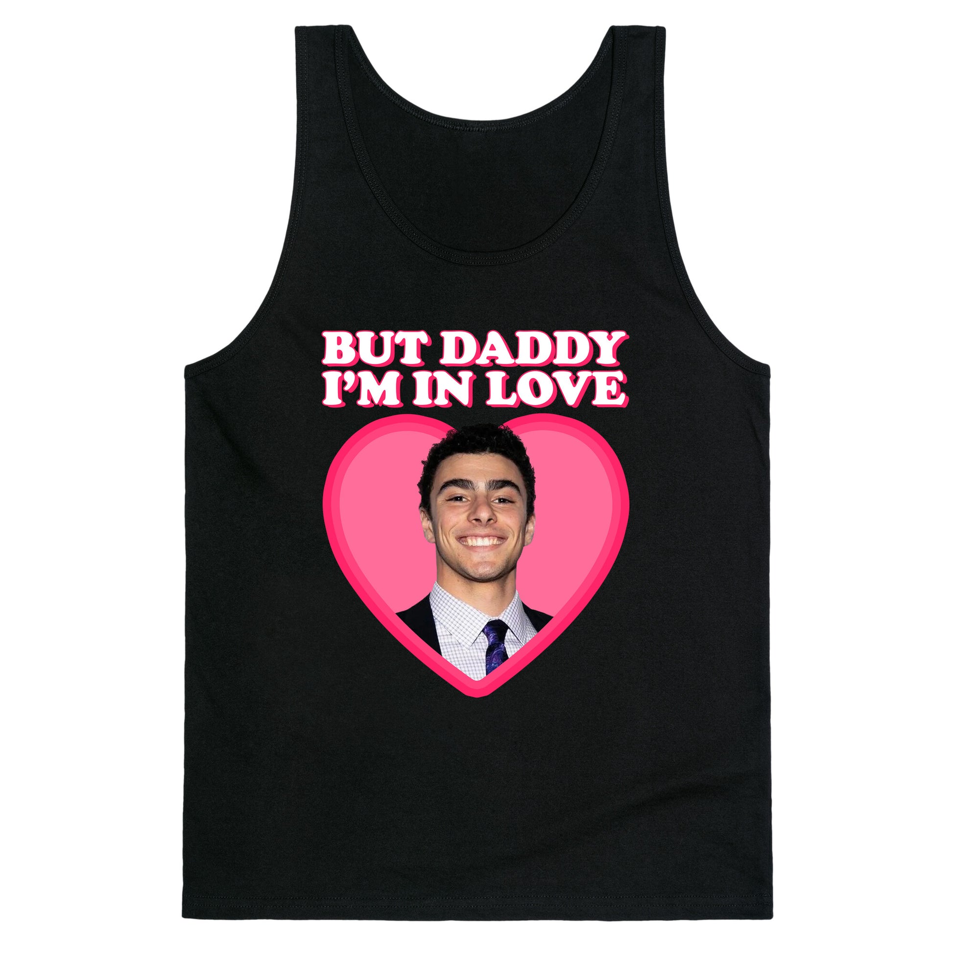 But Daddy Im In Love Luigi Mangione Valentines Day Tank Top