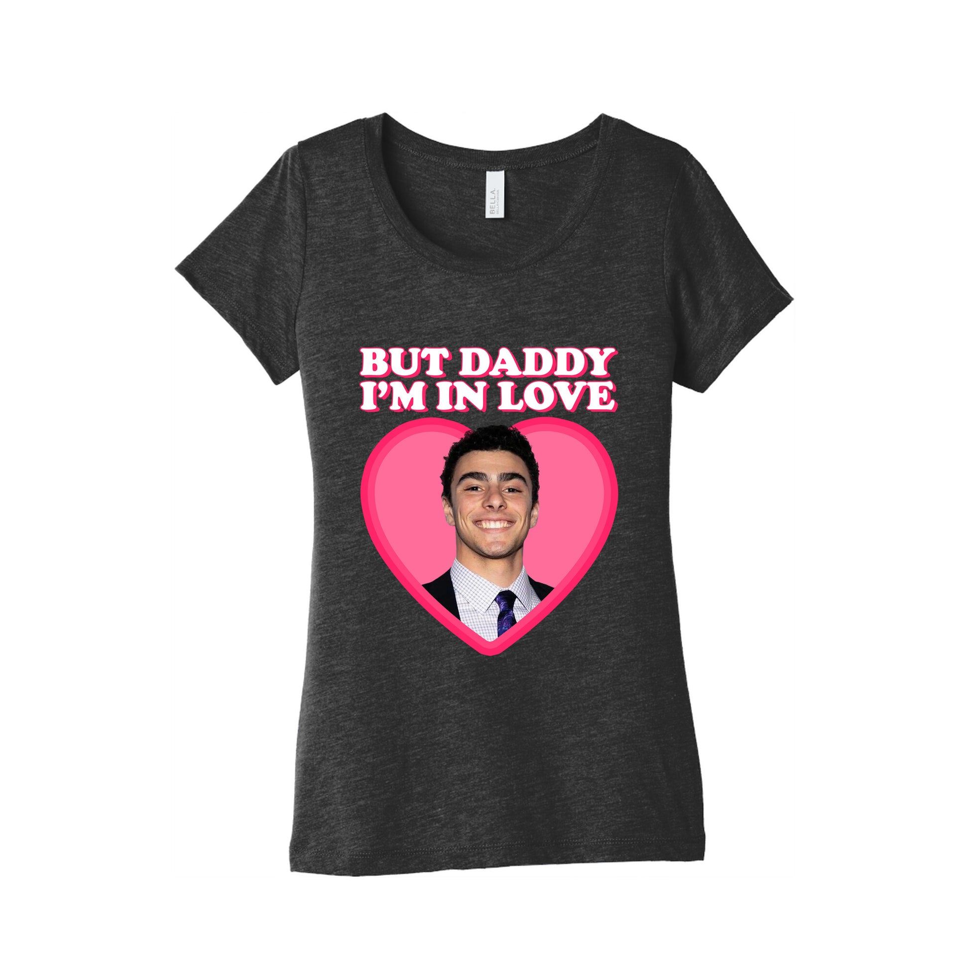 But Daddy Im In Love Luigi Mangione Valentines Day Womens Triblend Tee