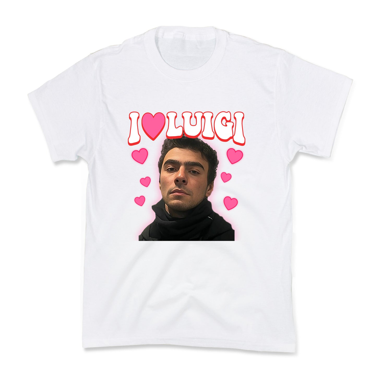 I Love Luigi Mangione Kids Tee
