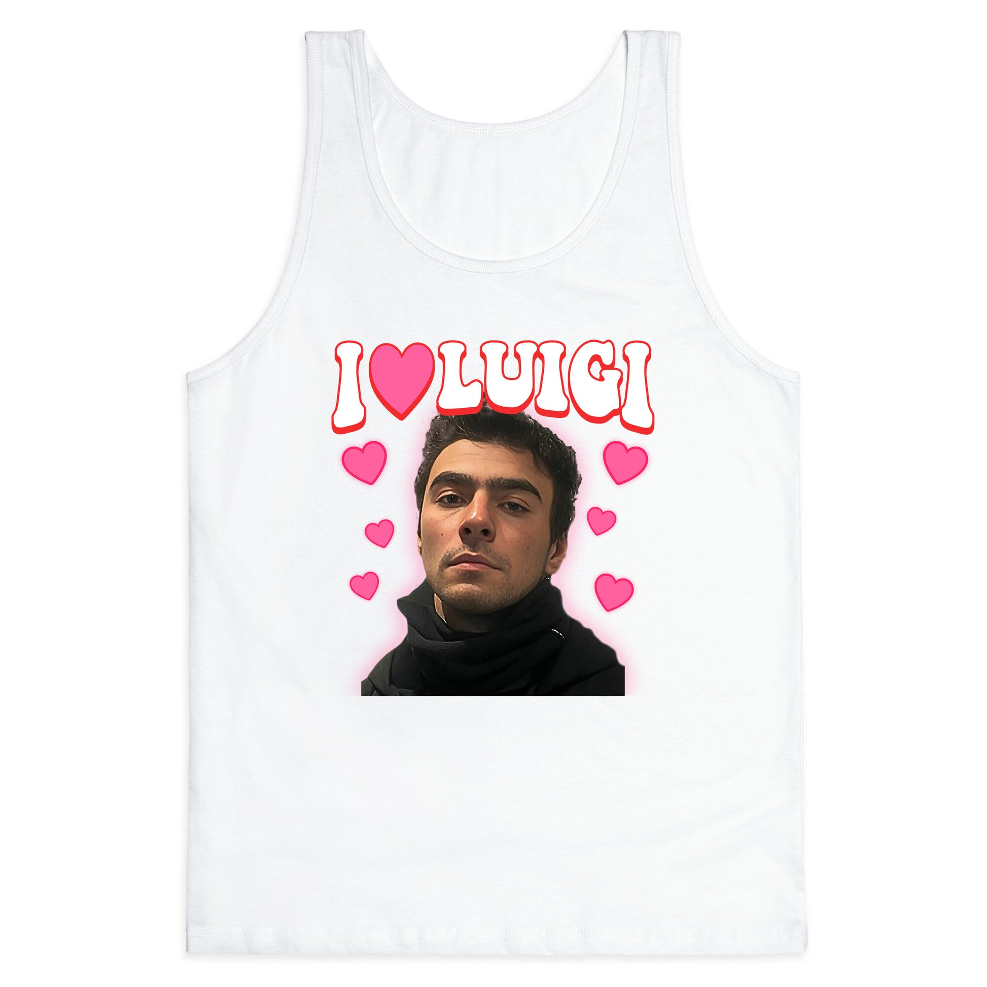 I Love Luigi Mangione Tank Top