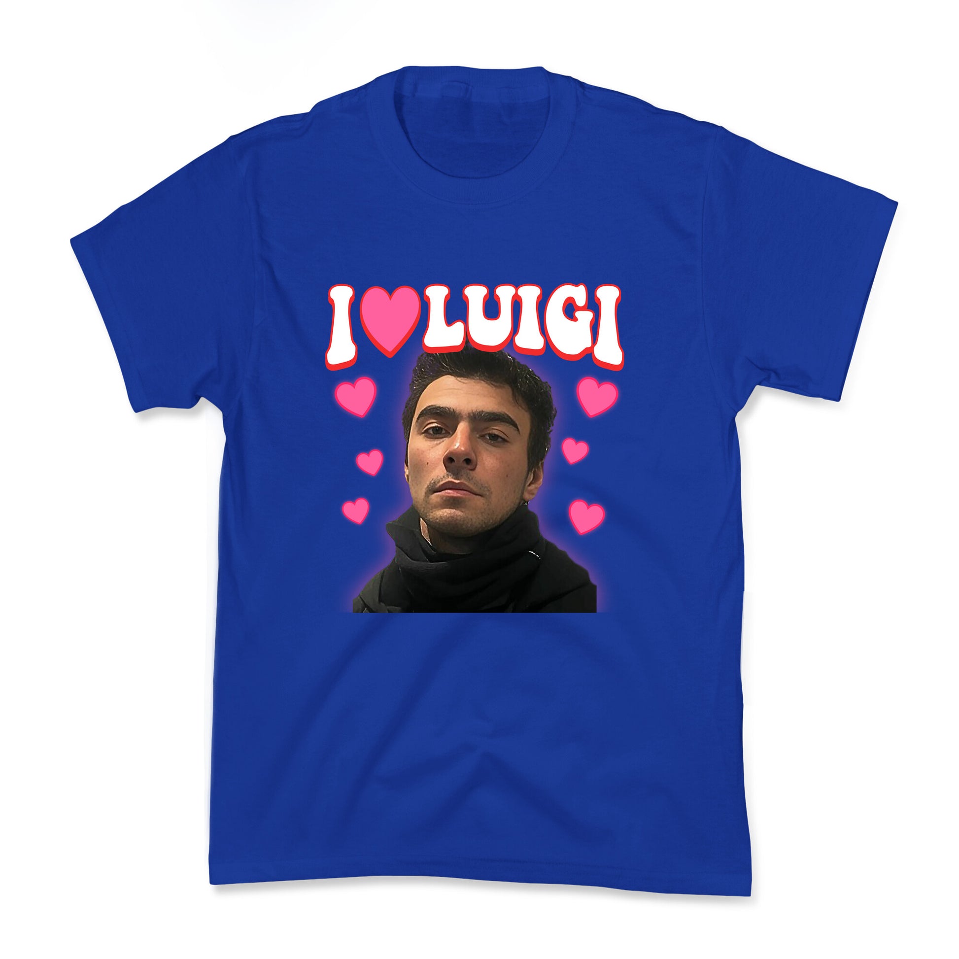 I Love Luigi Mangione Kids Tee