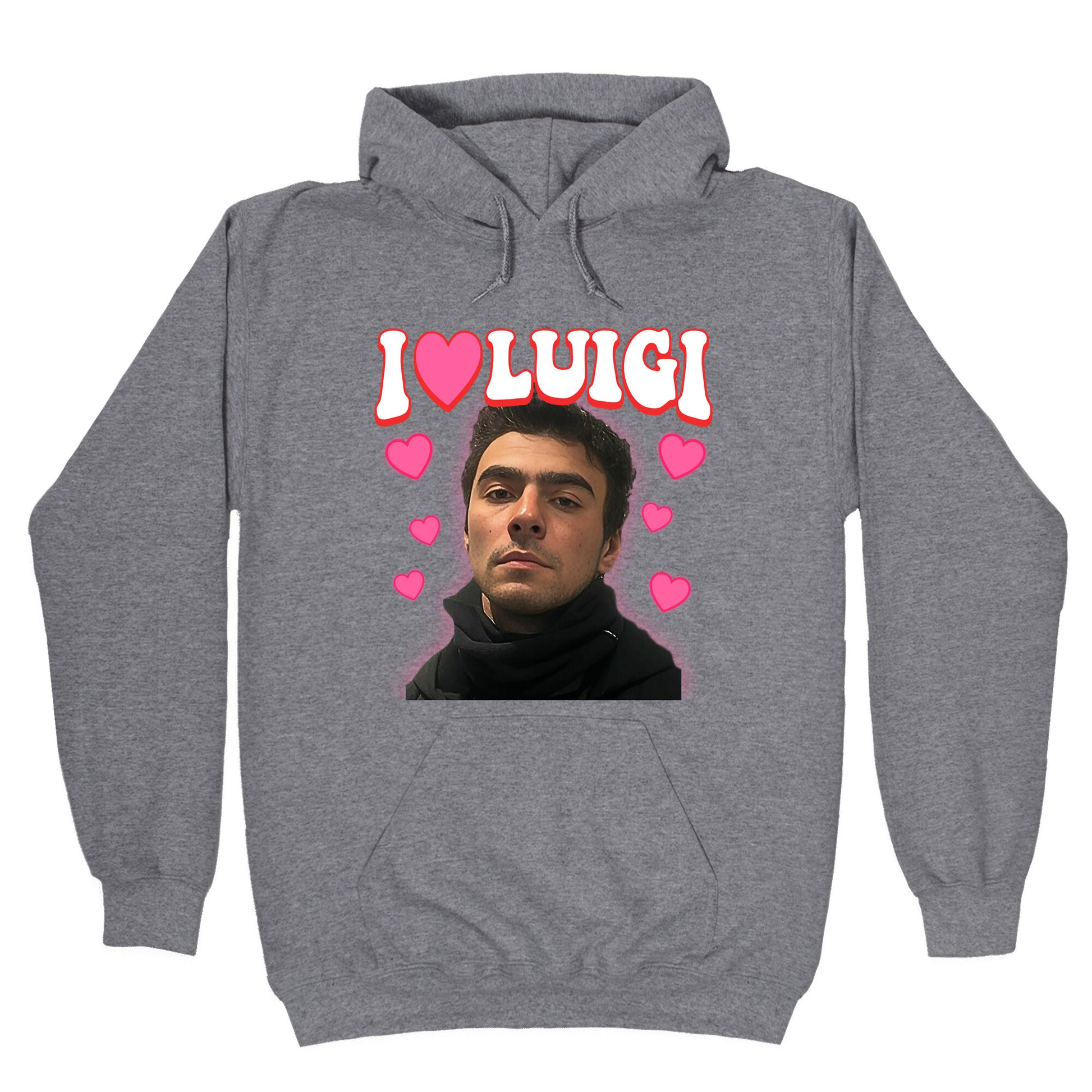 I Love Luigi Mangione Hoodie