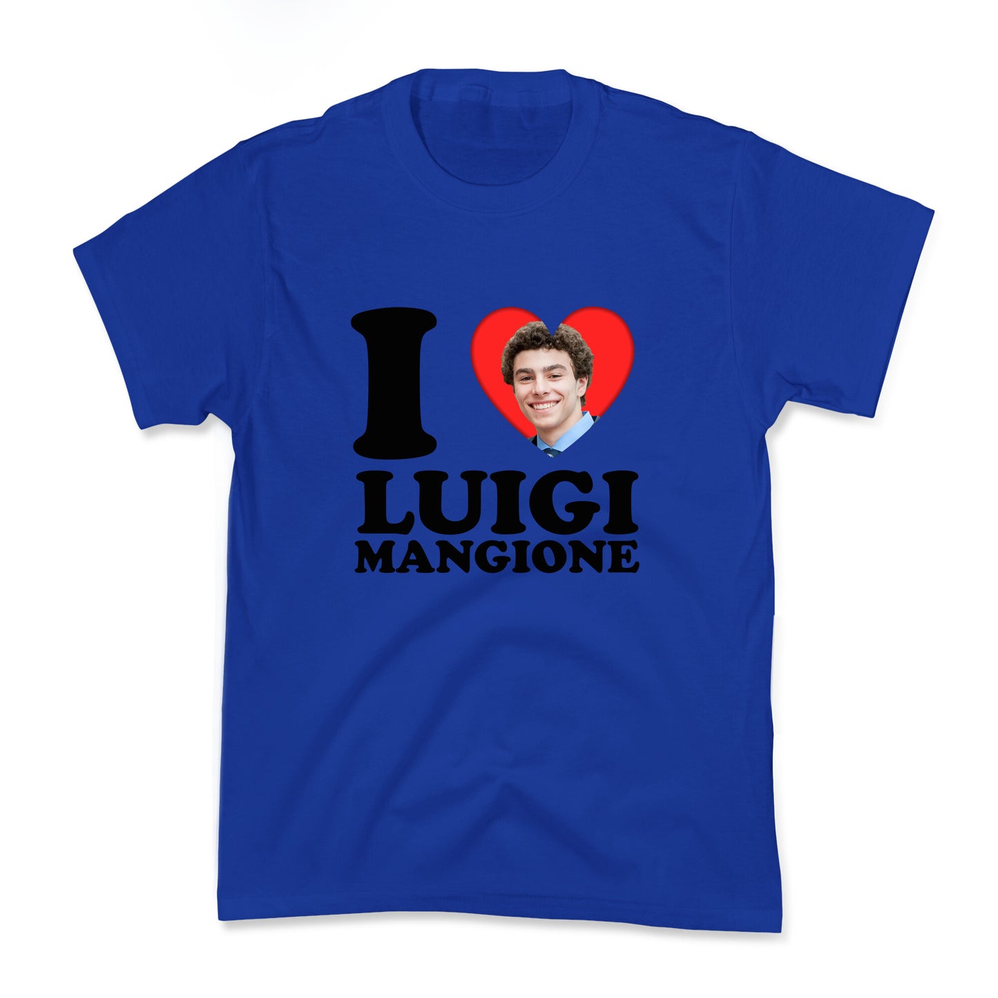 I Heart Luigi Mangione Kids Tee