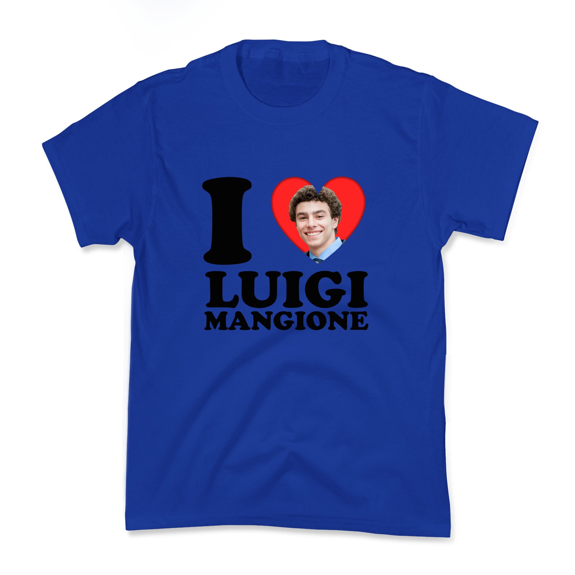I Heart Luigi Mangione Kids Tee