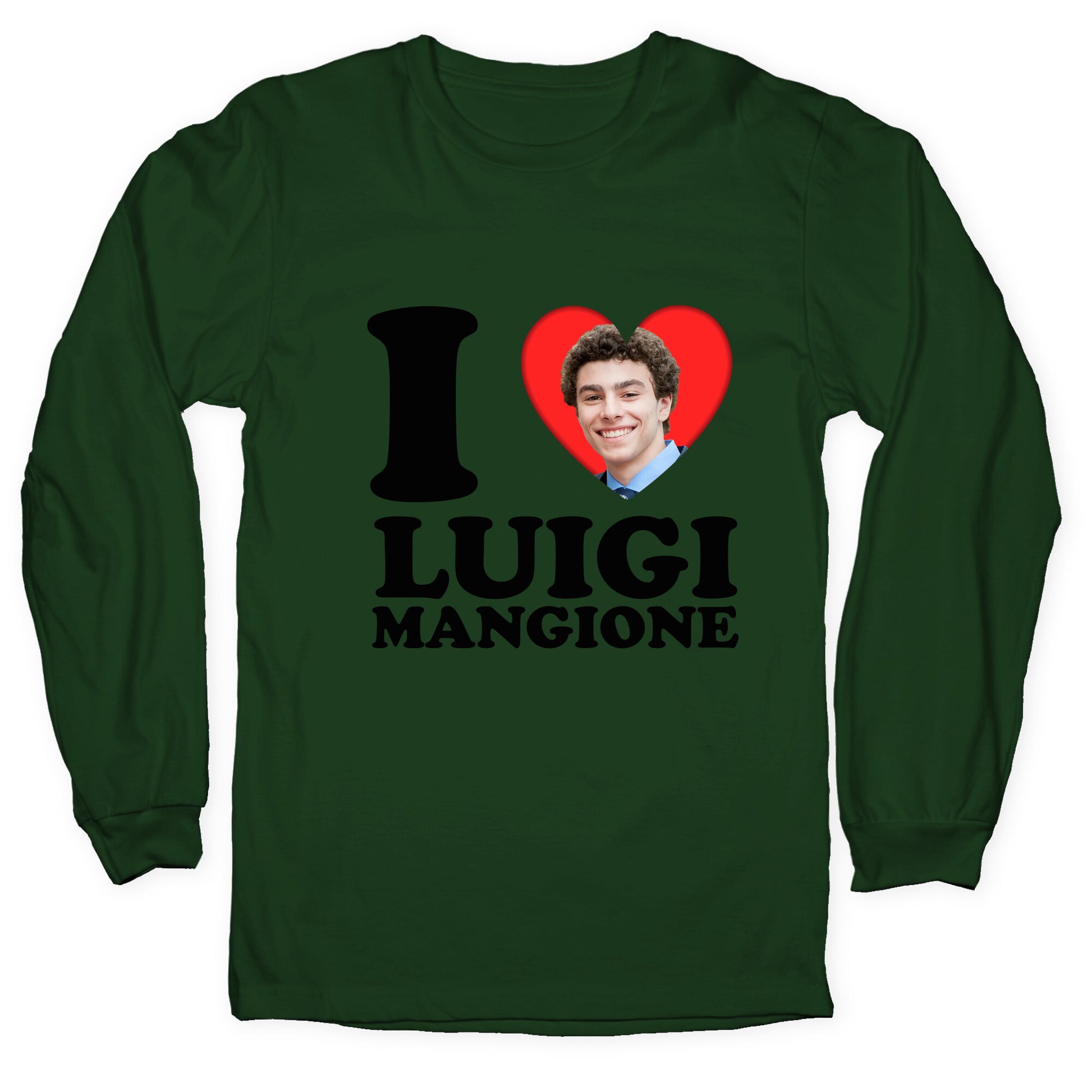 I Heart Luigi Mangione Longsleeve Tee
