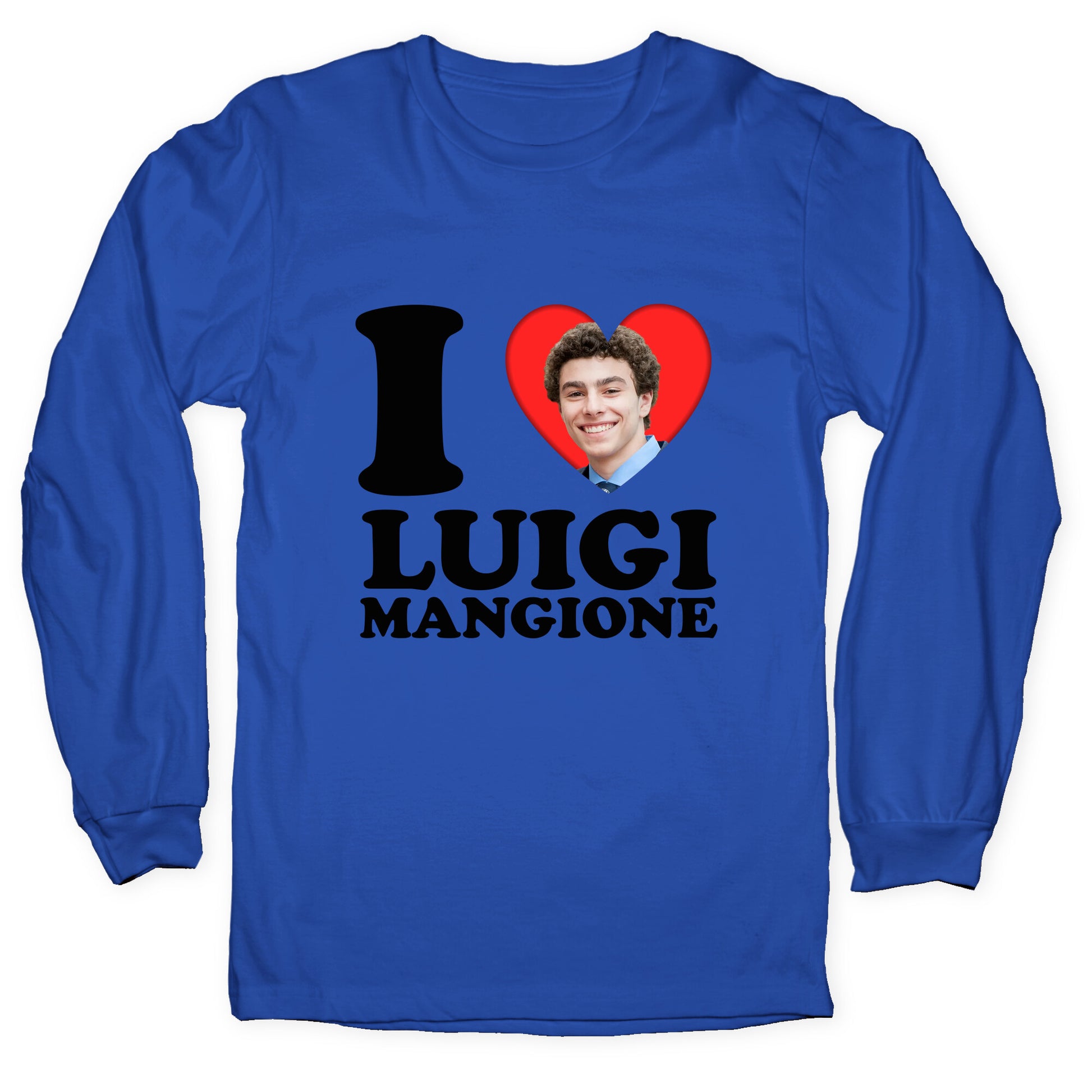 I Heart Luigi Mangione Longsleeve Tee