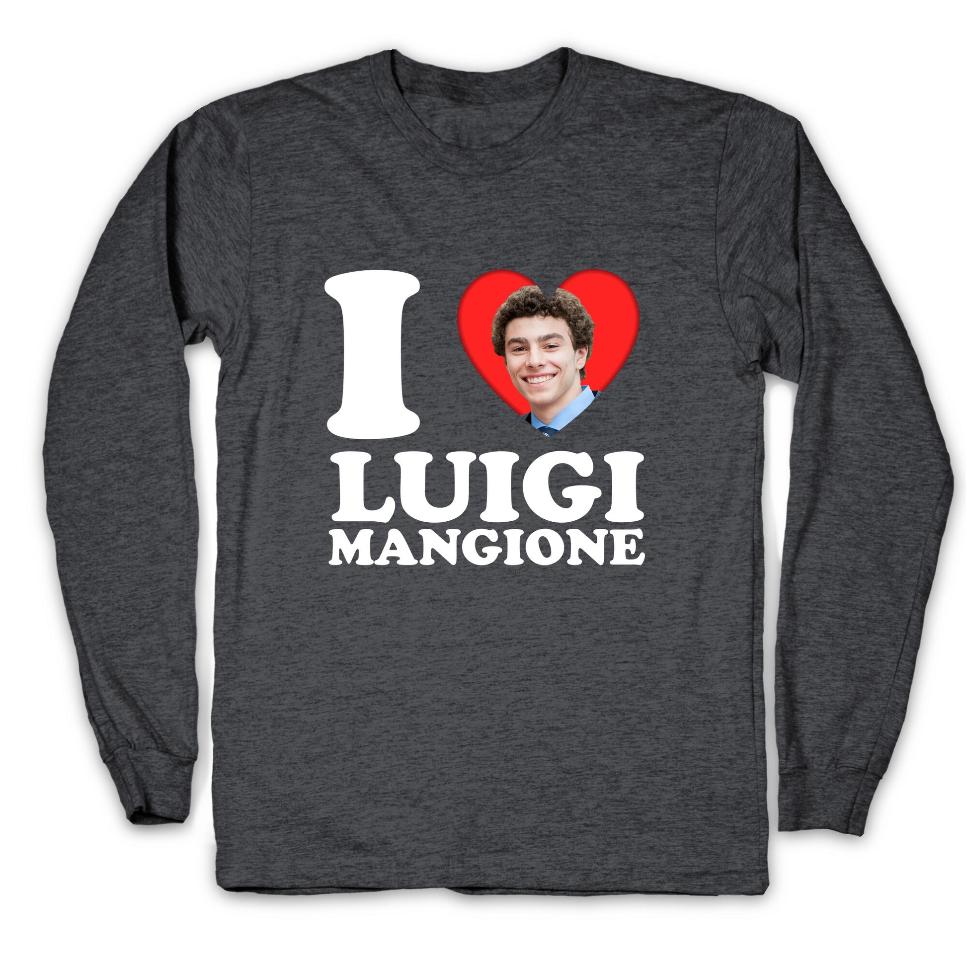 I Heart Luigi Mangione Longsleeve Tee