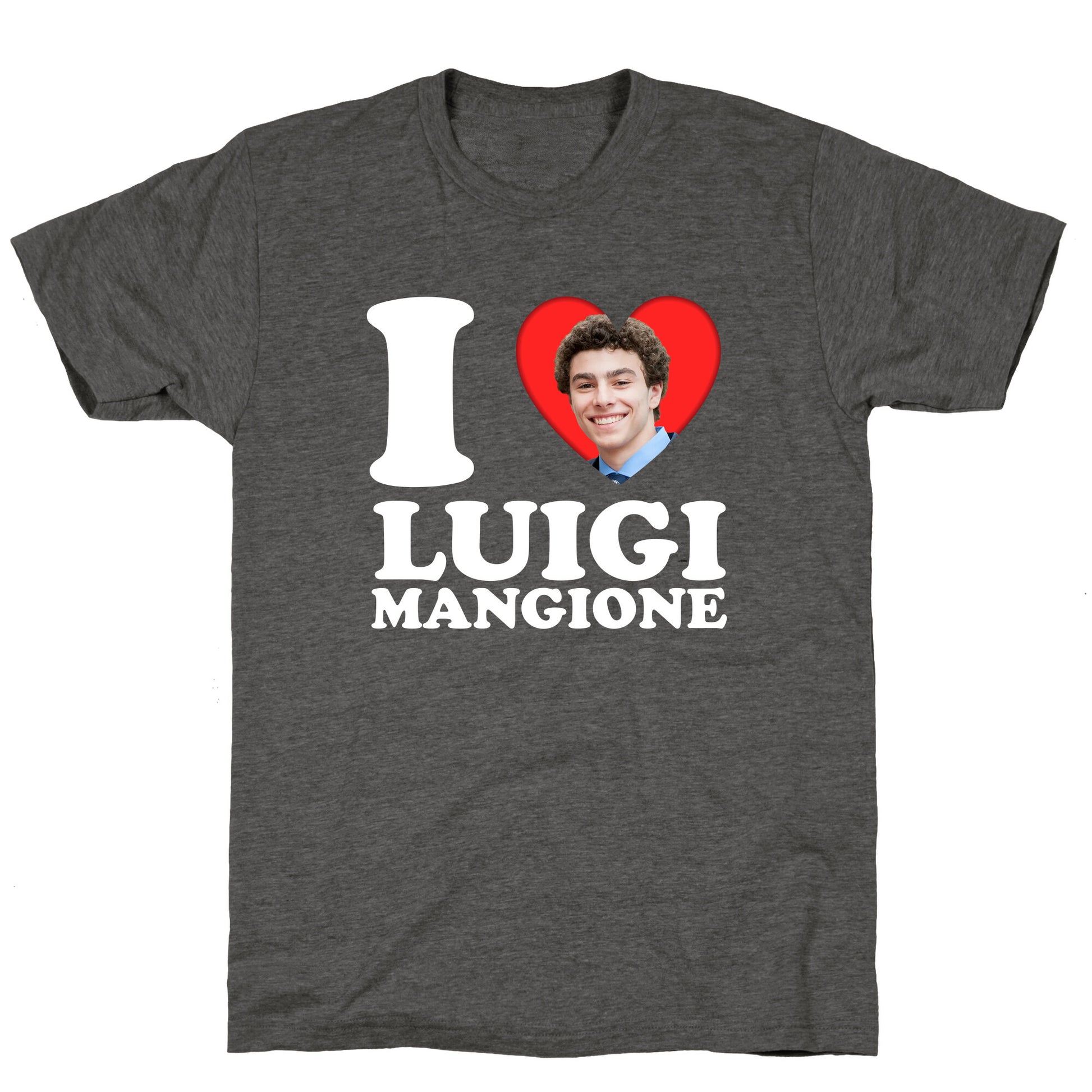 I Heart Luigi Mangione Unisex Triblend Tee