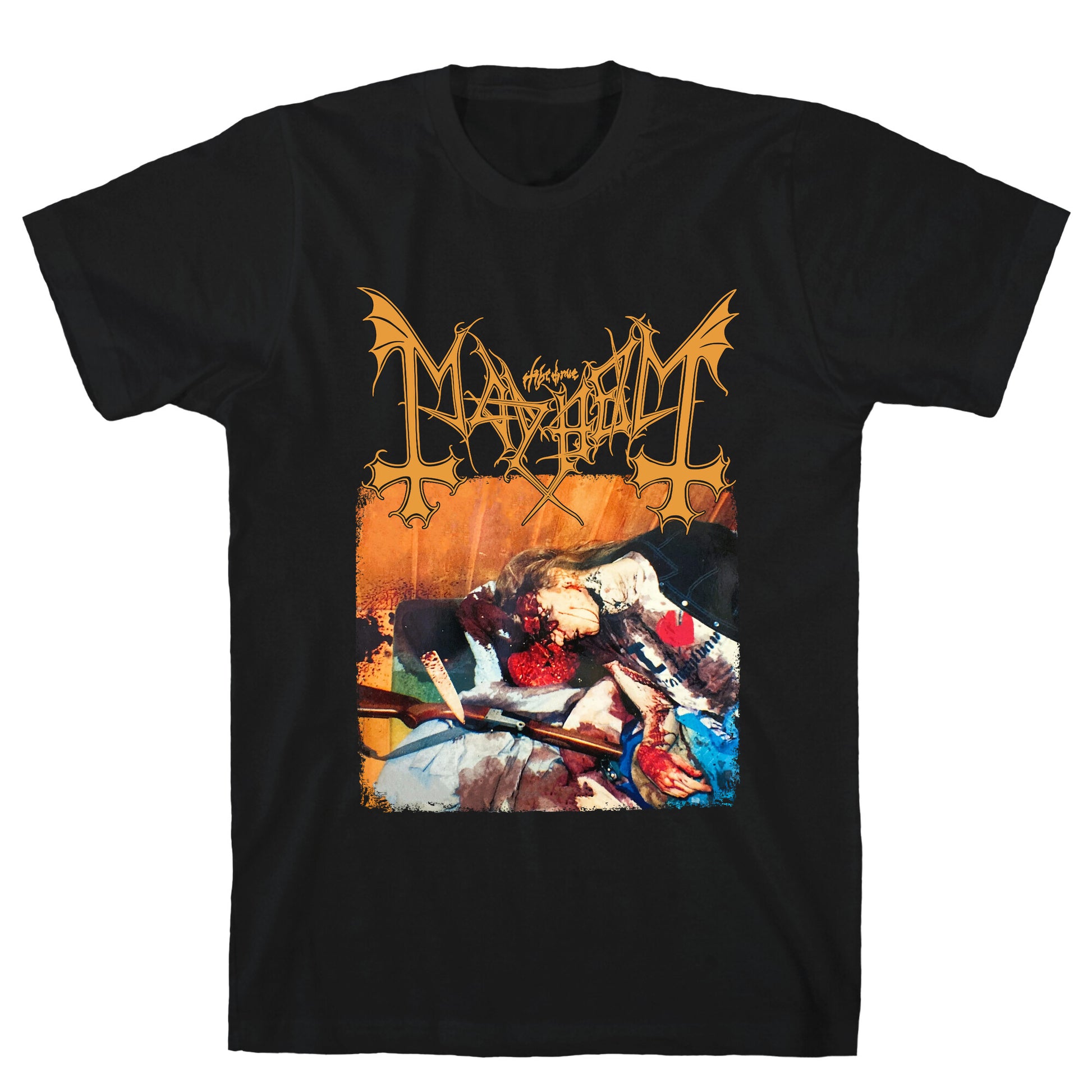Mayhem Band Album Cover T-Shirt